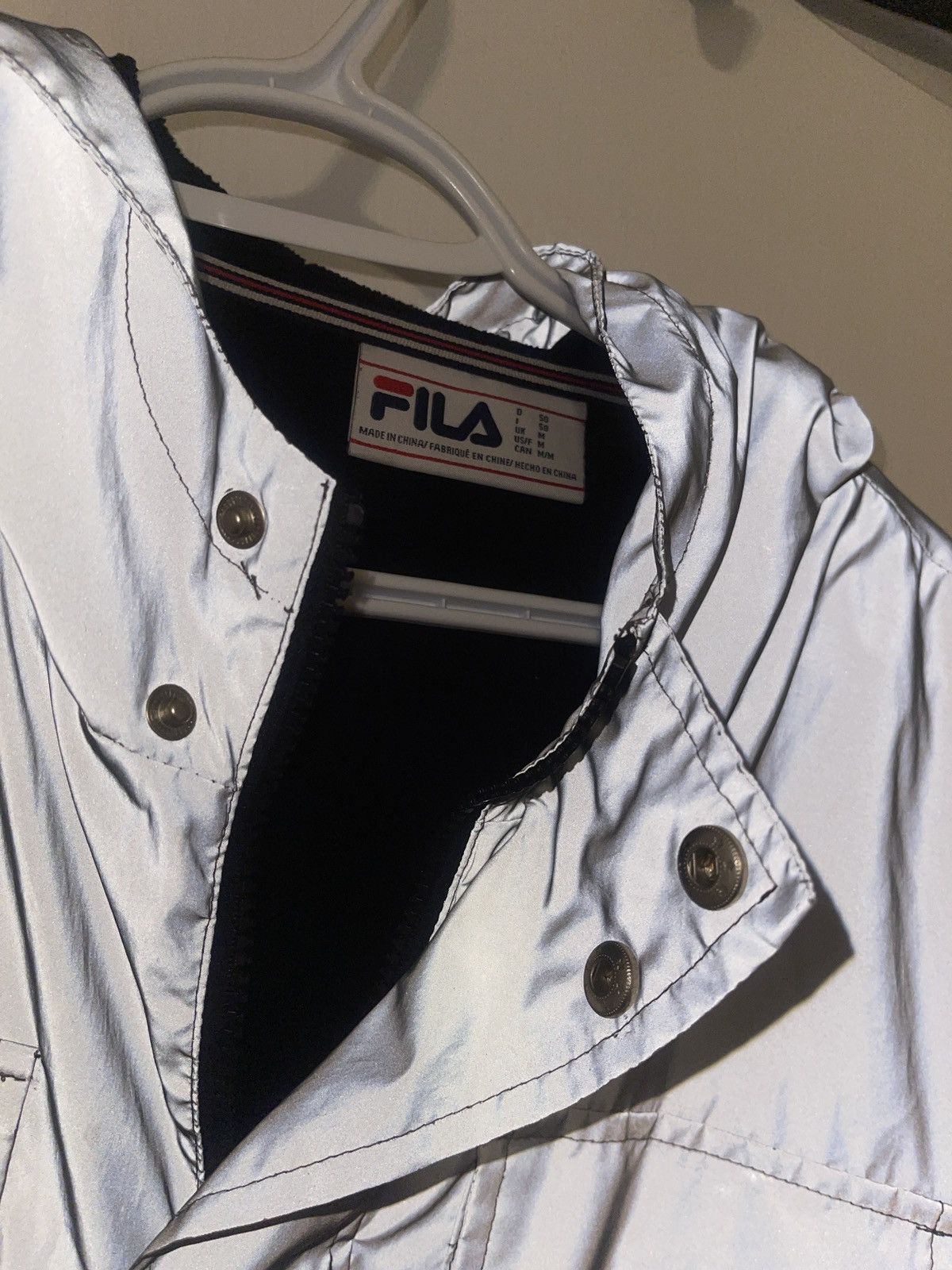 Fila Fila Reflective Rain Cargo Jacket Medium Size US M / EU 48-50 / 2 - 3 Thumbnail