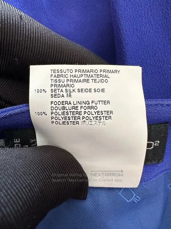 Dsquared2 DSQUARED2 Blue Polyester Flared Skirt . Size 28" / US 6 / IT 42 - 7 Thumbnail
