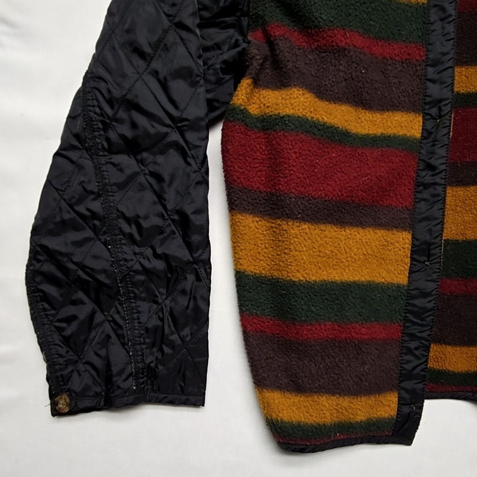 Woolrich Woolen Mills Woolrich Jacket Lining Liner Striped Quilted Sleeves XL Size US XL / EU 56 / 4 - 2 Thumbnail