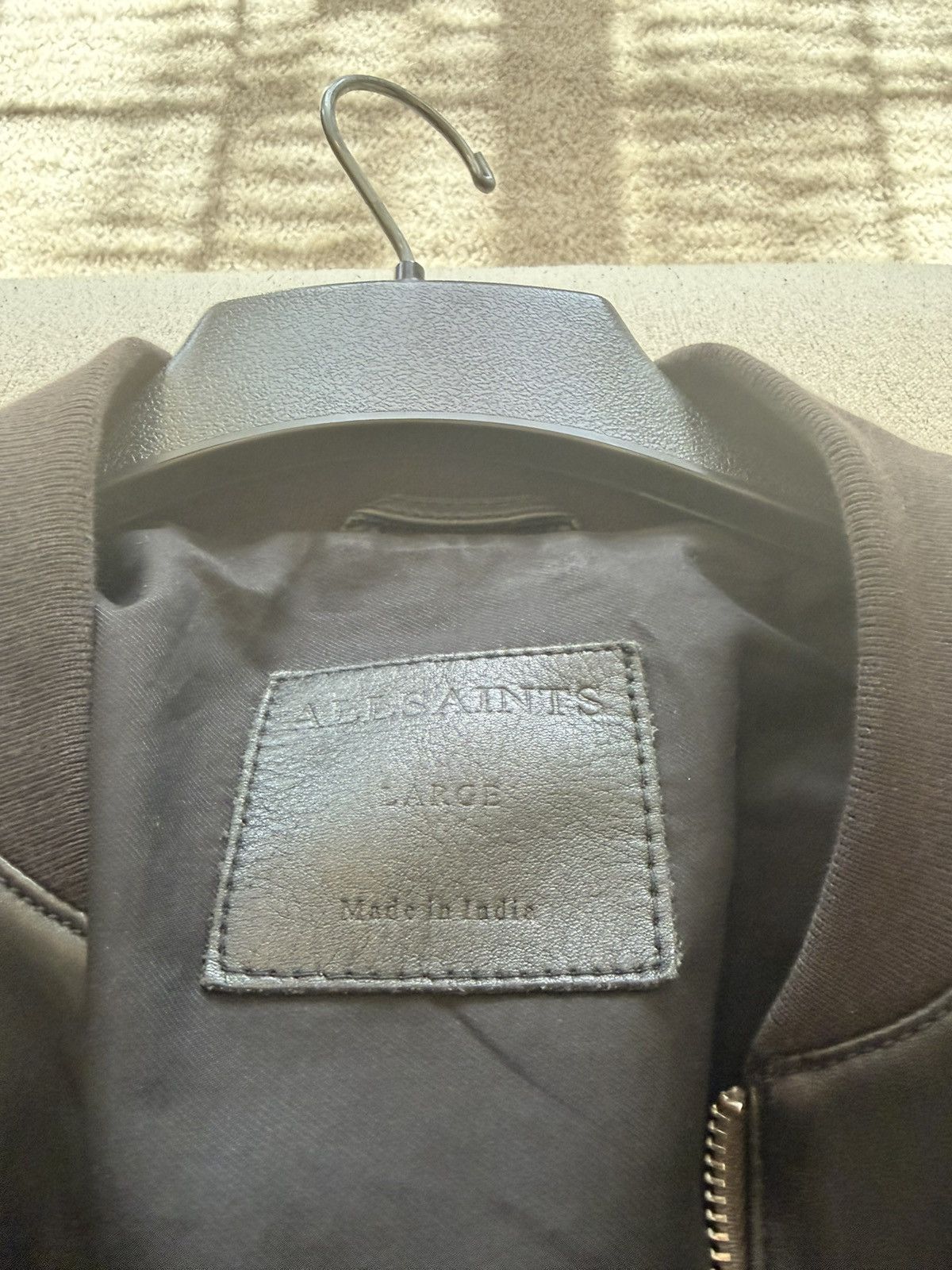 Allsaints Ellison Leather bomber Size US L / EU 52-54 / 3 - 2 Thumbnail
