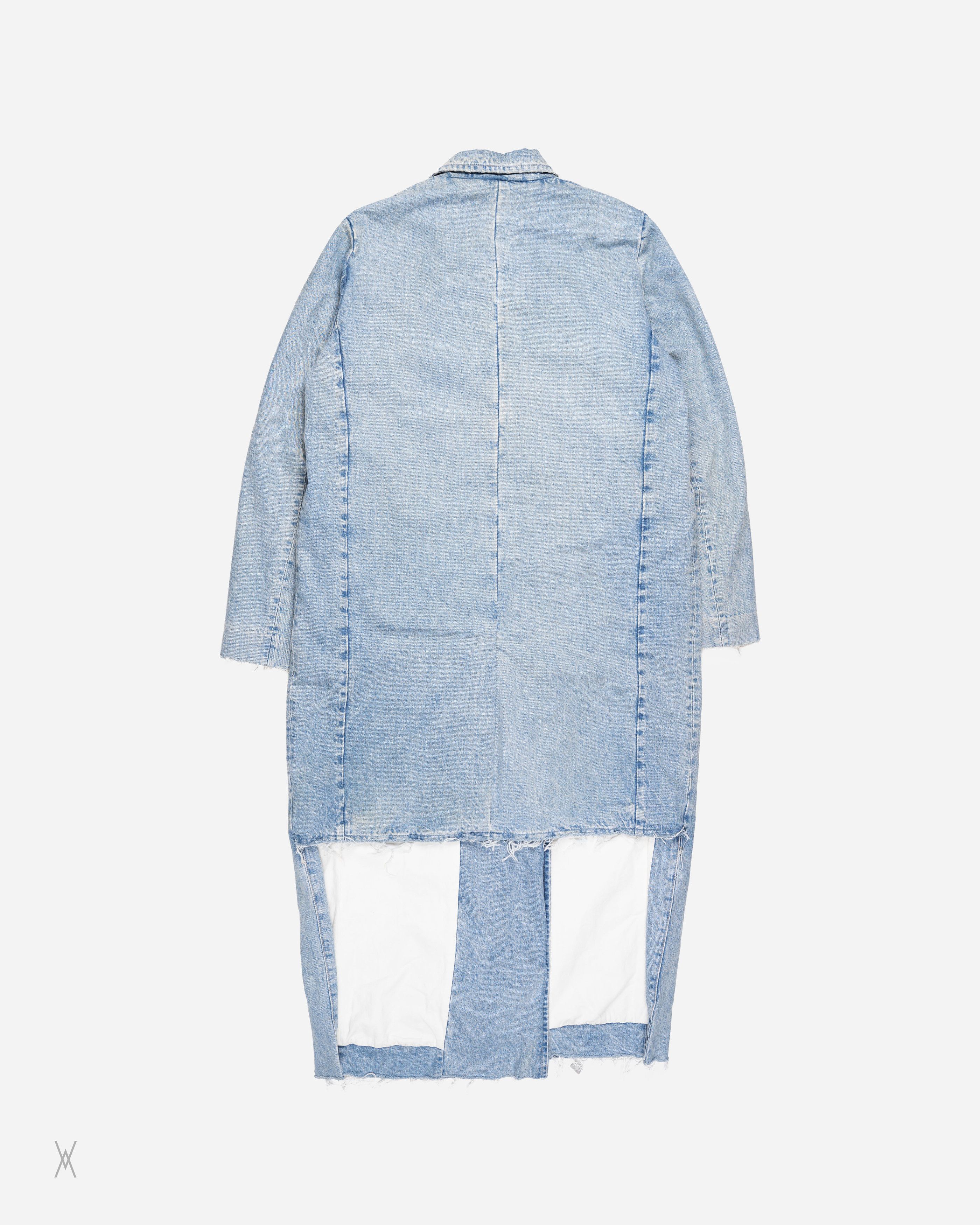 Balenciaga Balenciaga Denim Boxy Long Coat Size US S / EU 44-46 / 1 - 3 Thumbnail
