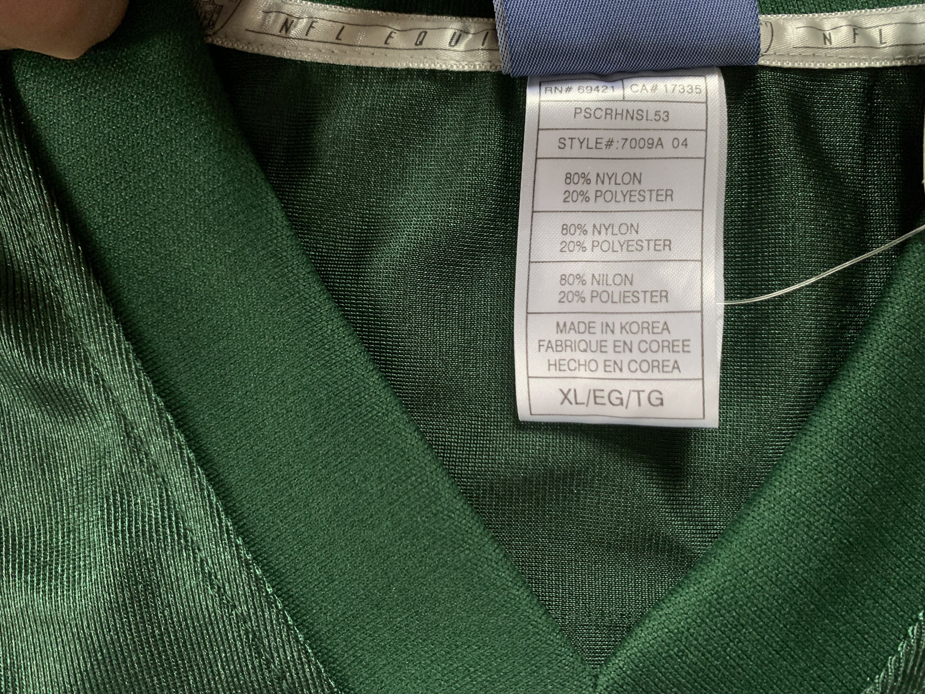 NFL × Reebok × Vintage Reebok NFL New York Jets Pennington #10 Jersey Size US XL / EU 56 / 4 - 7 Thumbnail