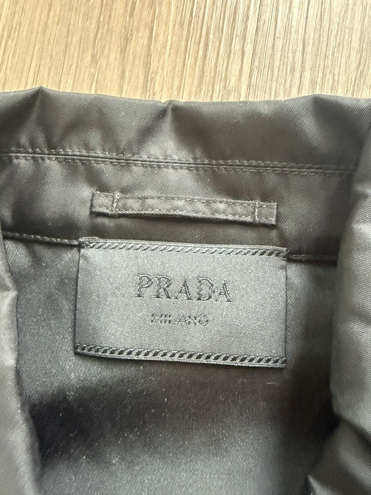 Prada Prada Nylon Zip Up Jacket Size US L / EU 52-54 / 3 - 3 Thumbnail