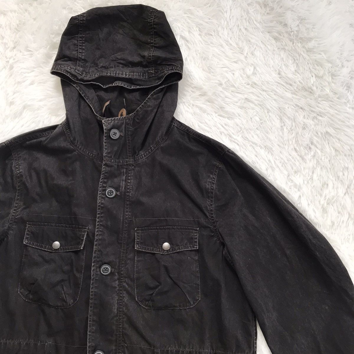 Japanese Brand Back number hoodie jacket Size US L / EU 52-54 / 3 - 7 Thumbnail