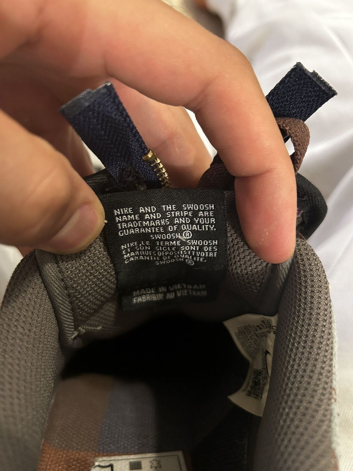 Nike × Travis Scott Air Force 1 Low/ Cactus Jack Size US 8.5 / EU 41-42 - 17 Thumbnail
