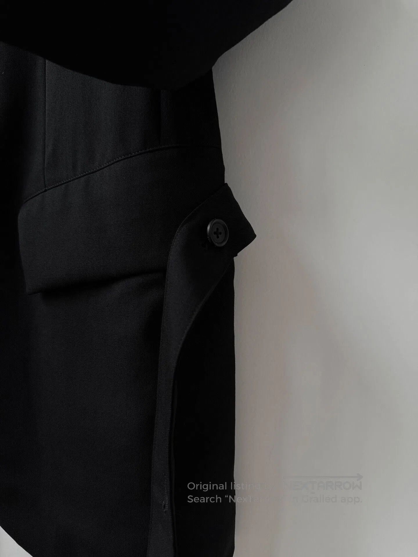 Yohji Yamamoto Yohji Yamamoto Pleated Suit Jacket. Size US XL / EU 56 / 4 - 2 Thumbnail
