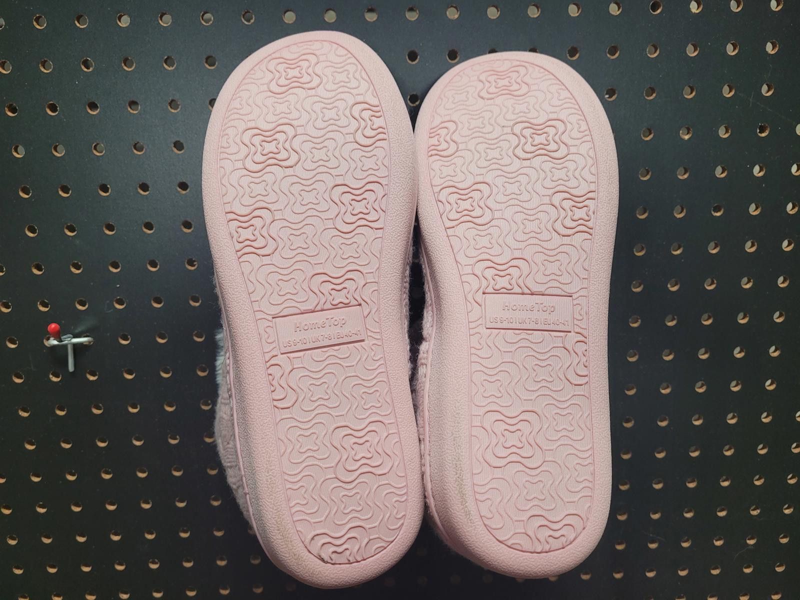Other Cozy Pink Cable Knit Slippers - Snag 'Em Before They're Gone Size US 7.5 / IT 37.5 - 6 Thumbnail