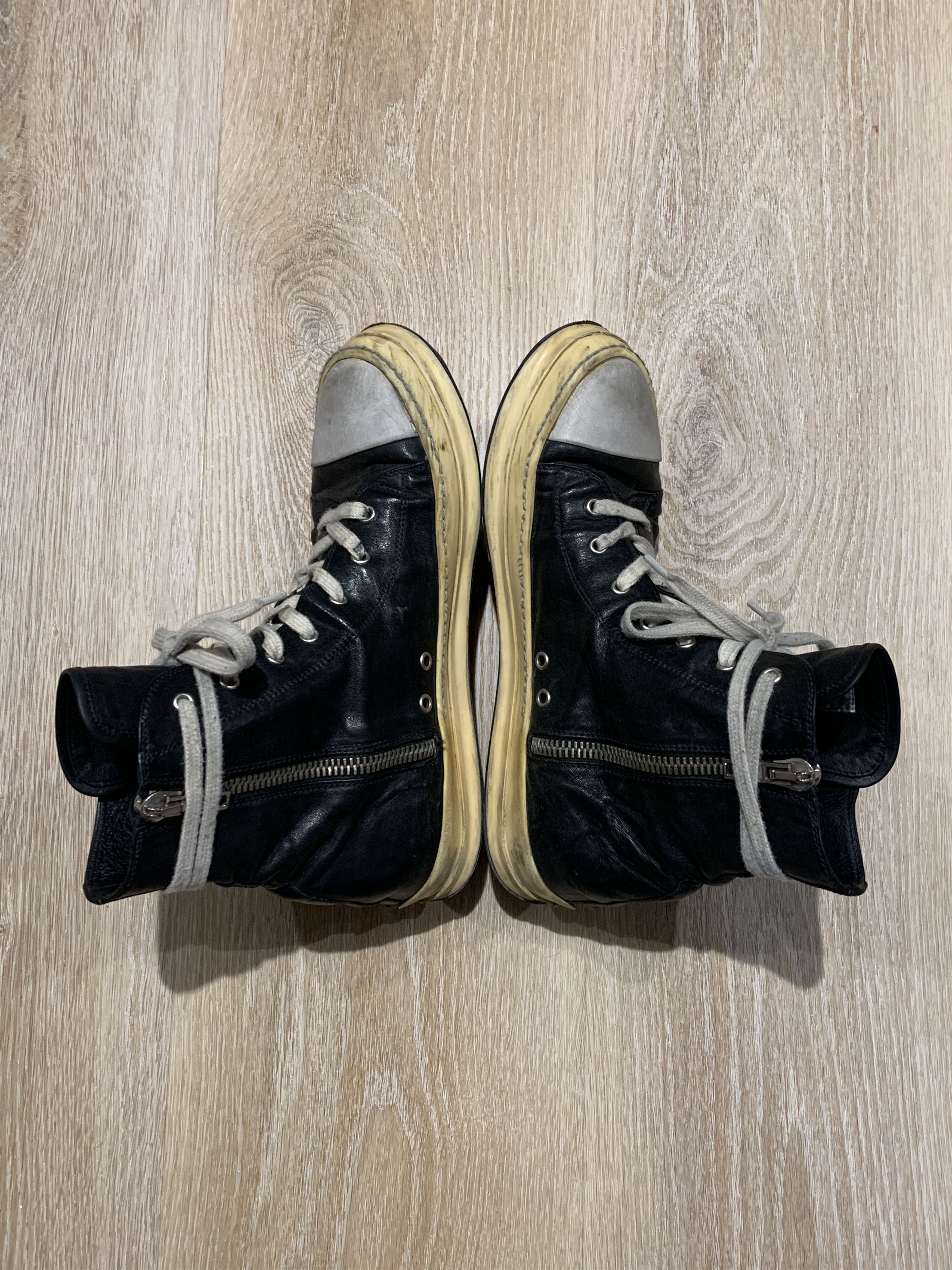 Rick Owens Rick Owens SS09 "Strutter" Staple Ramones Size US 10 / EU 43 - 6 Thumbnail