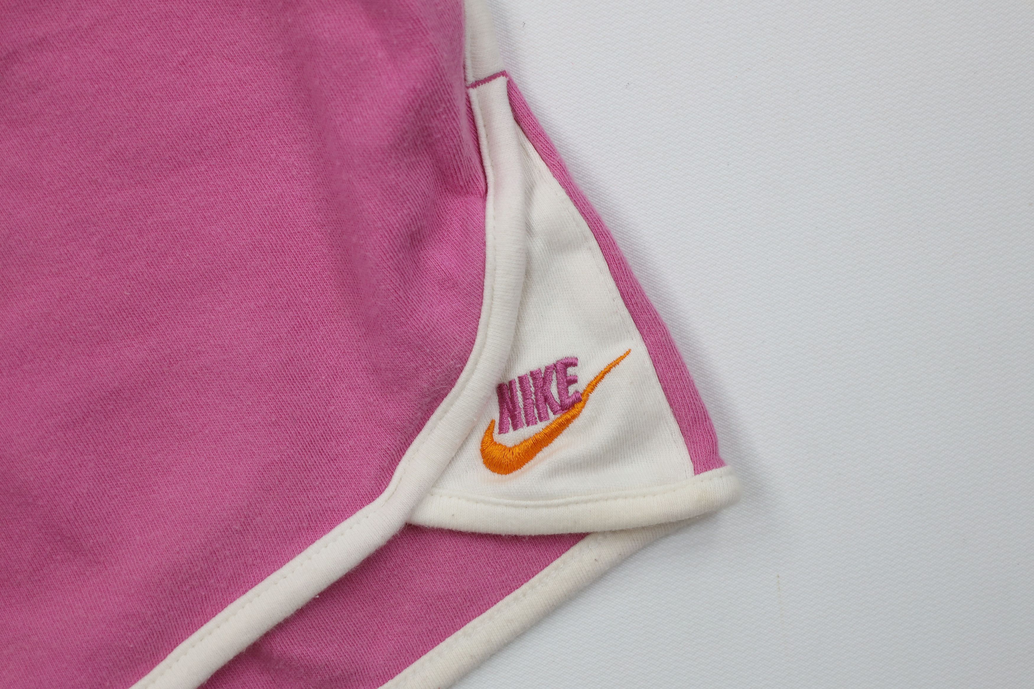 Nike Vintage Y2K Nike Scott Mini Swoosh Babydoll Shorts Pink Size 28" / US 6 / IT 42 - 5 Thumbnail