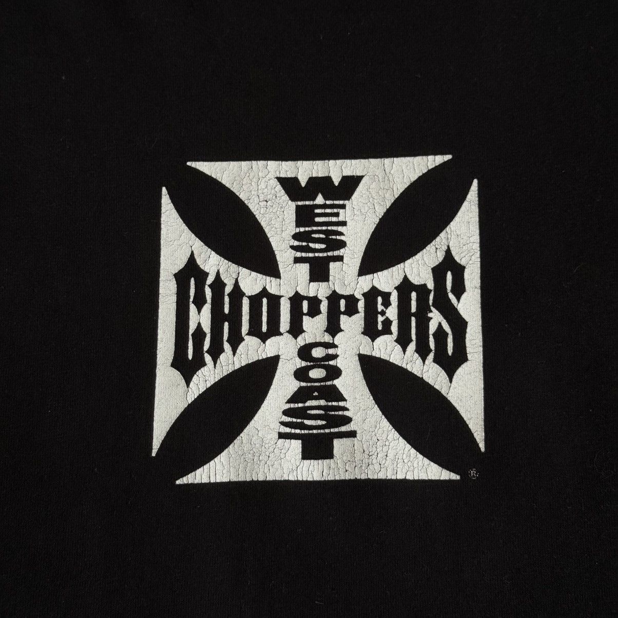 West Coast Choppers West Coast Choppers Big Logo Long sleeve Very Rare Vintage Size US L / EU 52-54 / 3 - 6 Thumbnail