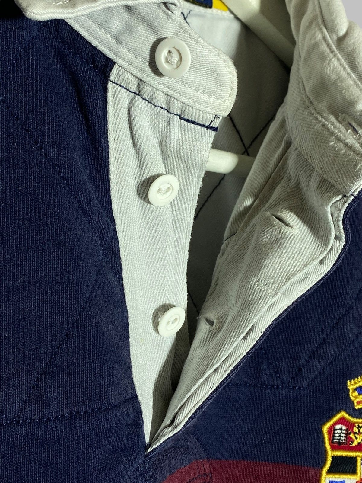 Polo Ralph Lauren 🔥 VINTAGE RALPH LAUREN RUGBY SHIRT PREP SCHOOL VIBES Size US M / EU 48-50 / 2 - 10 Thumbnail
