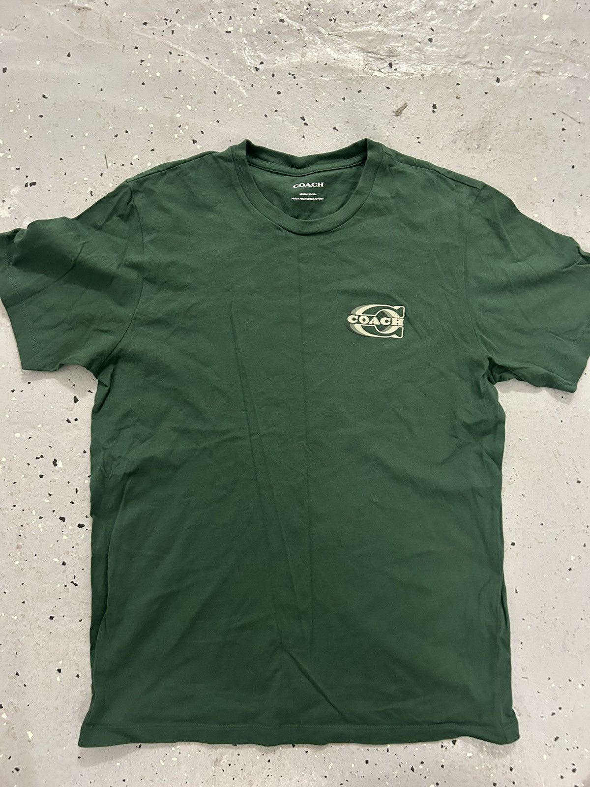 Coach Coach green t short Size US M / EU 48-50 / 2 - 1 Thumbnail