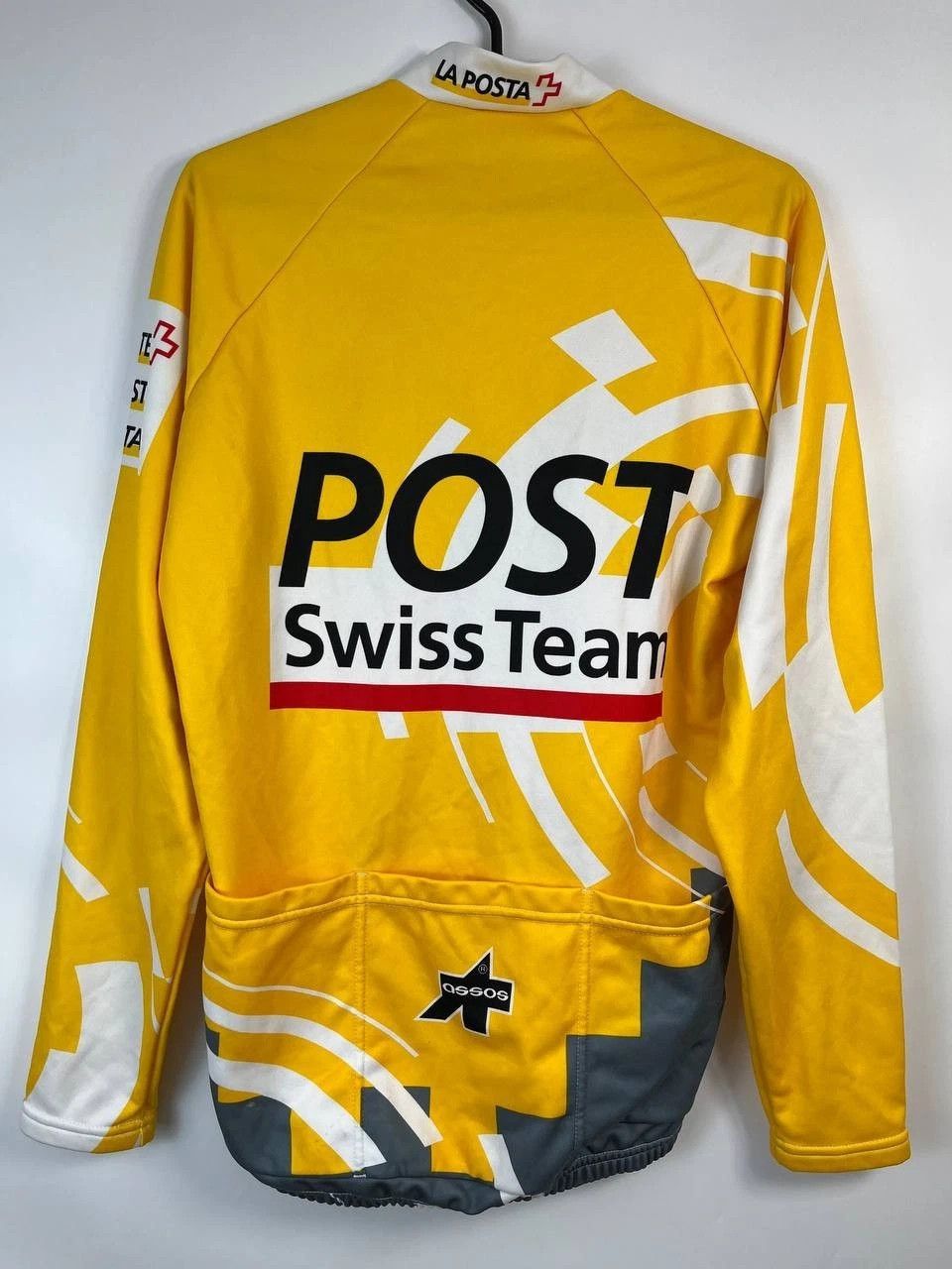 Asos Vintage Bicycle Suit Assos Cycling Jersey Post Swiss Team L Size US L / EU 52-54 / 3 - 2 Thumbnail