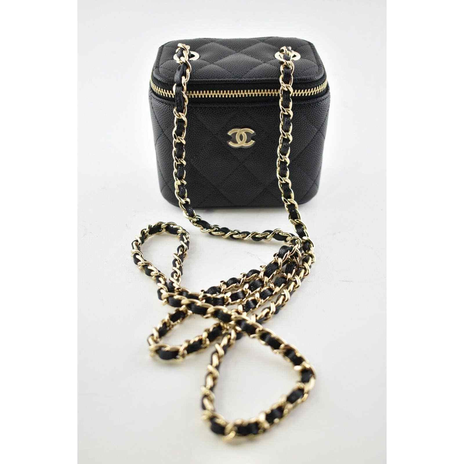 Chanel Chanel Mini Vanity Classic Chain Gold Shoulder Crossbody Bag Size ONE SIZE - 2 Thumbnail
