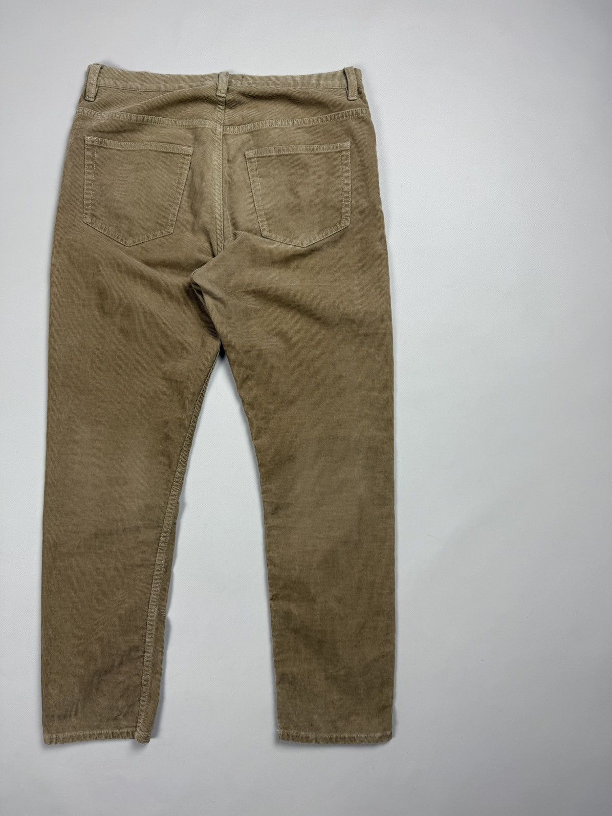 Acne Studios Acne Studios Men’s Town Khaki Cord Chino Pants Trousers Size US 30 / EU 46 - 19 Thumbnail