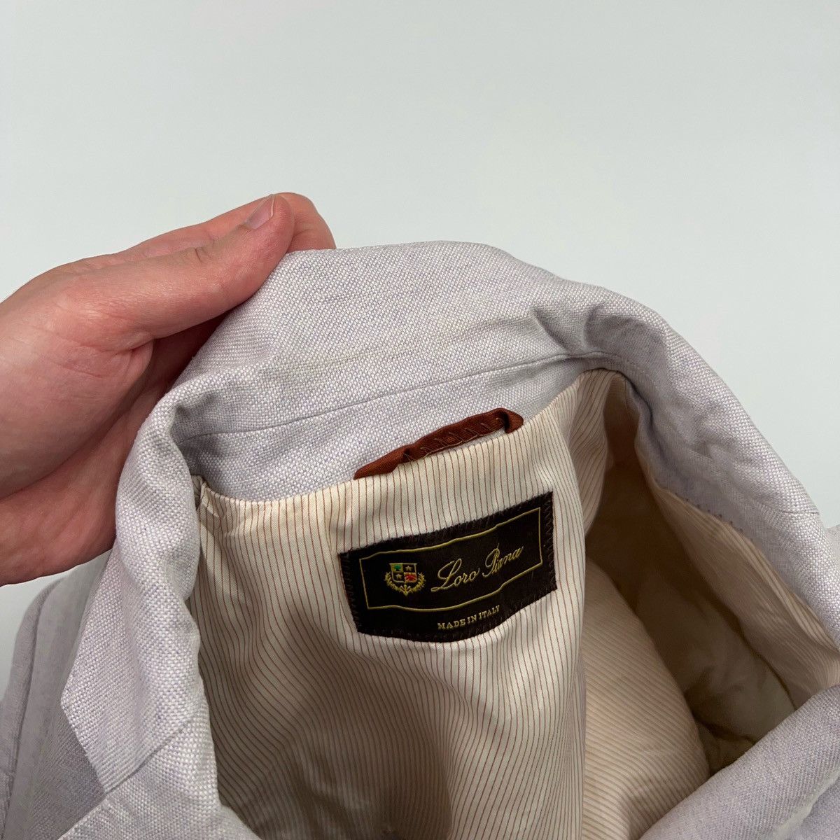 Loro Piana Loro Piana Sport Jacket Blazer Light Purple Size 38R - 15 Thumbnail