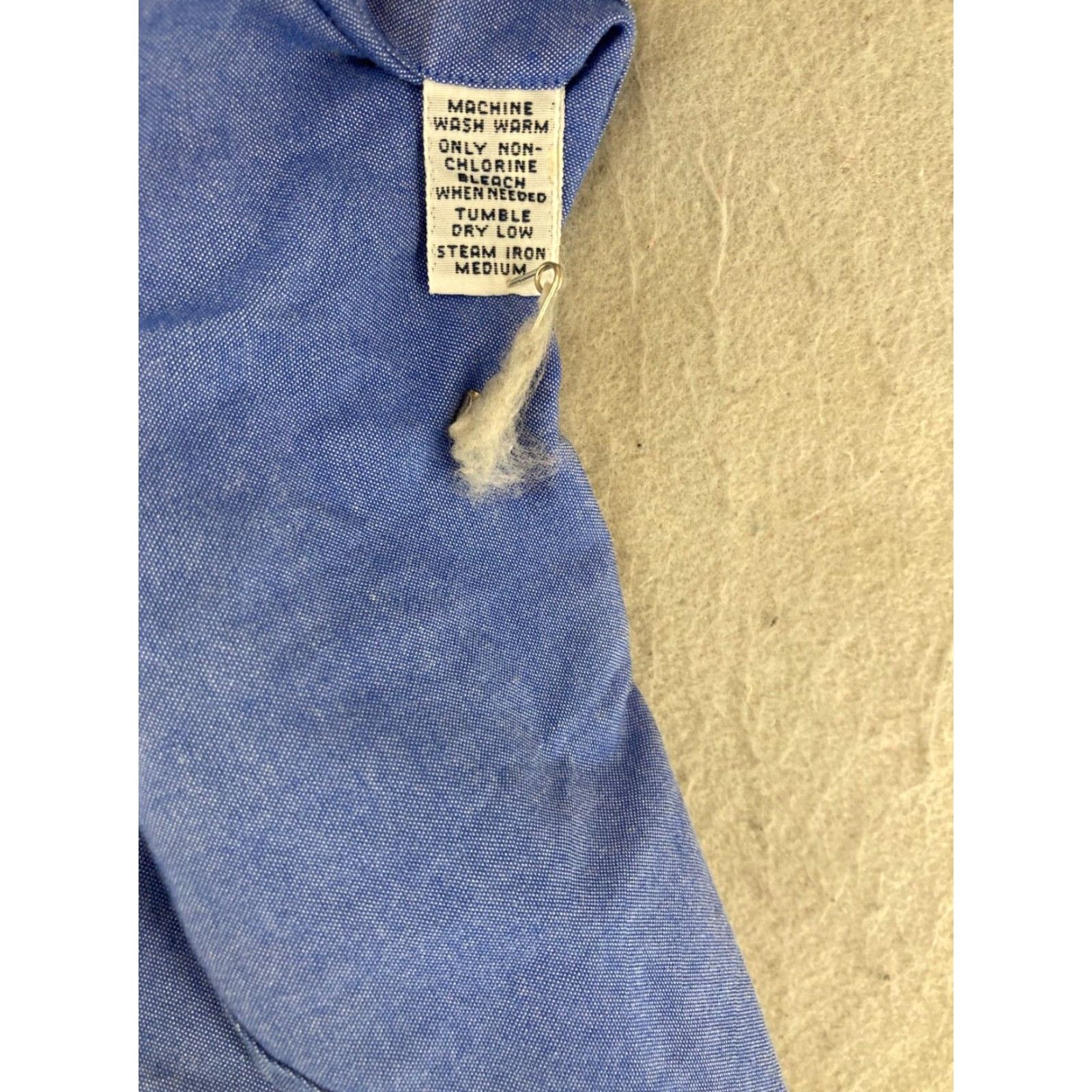 Ralph Lauren Ralph Lauren Mens Shirt 16 Blue Yarmouth Long Sleeve Button-Up 16 Blue Mens Shirt Long Sleeve 16 Blue Yarmouth Classic Preppy Size US L / EU 52-54 / 3 - 7 Thumbnail
