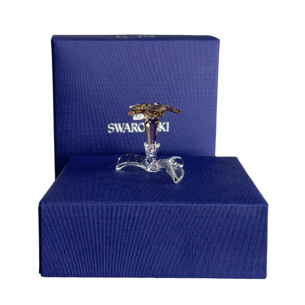 Swarovski Swarovski Figurine SCS DESERT ROSE Flower Pink Flower NEW Size ONE SIZE - 1 Thumbnail