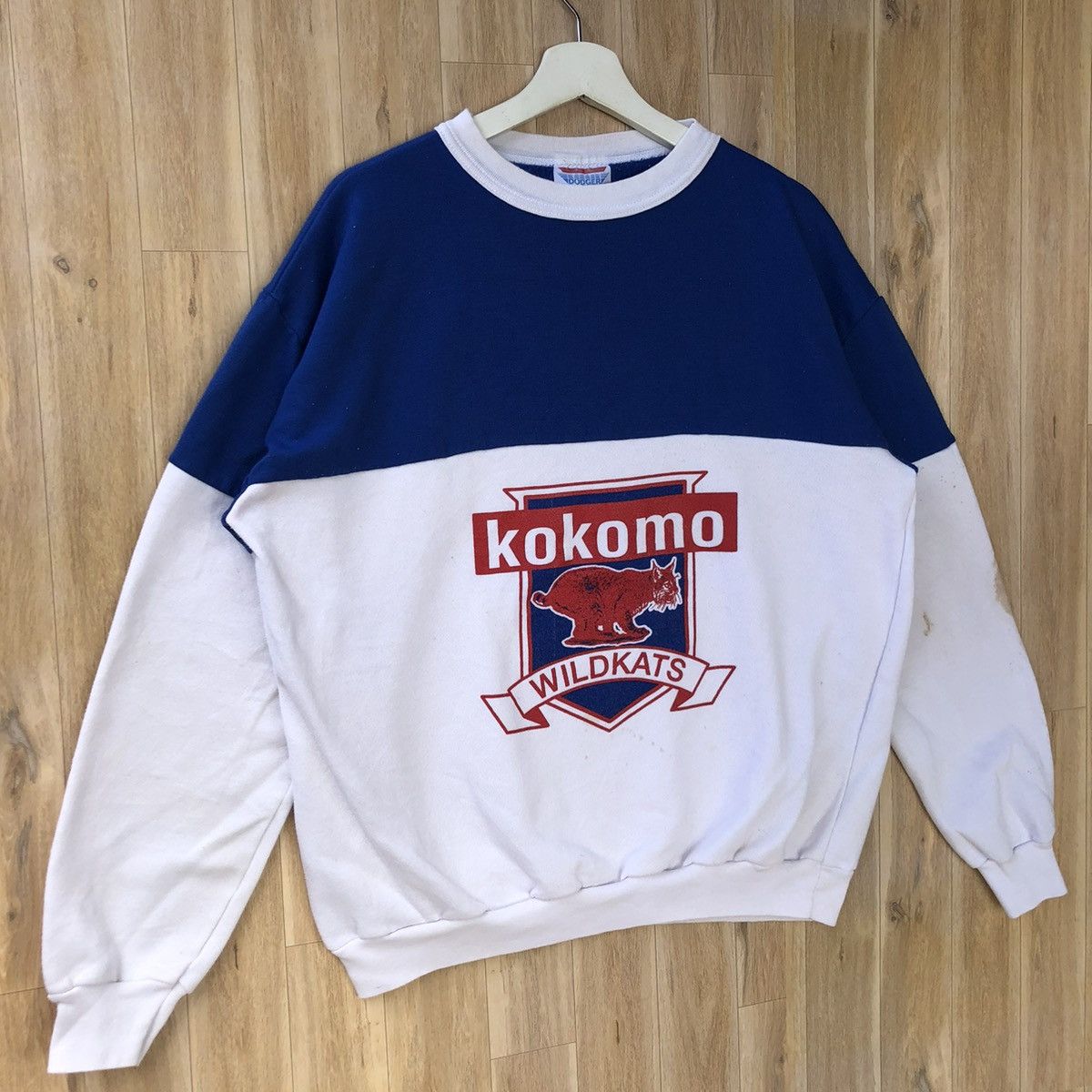 Vintage Vintage Kokomo Wildkats Team Pullover Sweatshirt Size US XL / EU 56 / 4 - 2 Thumbnail