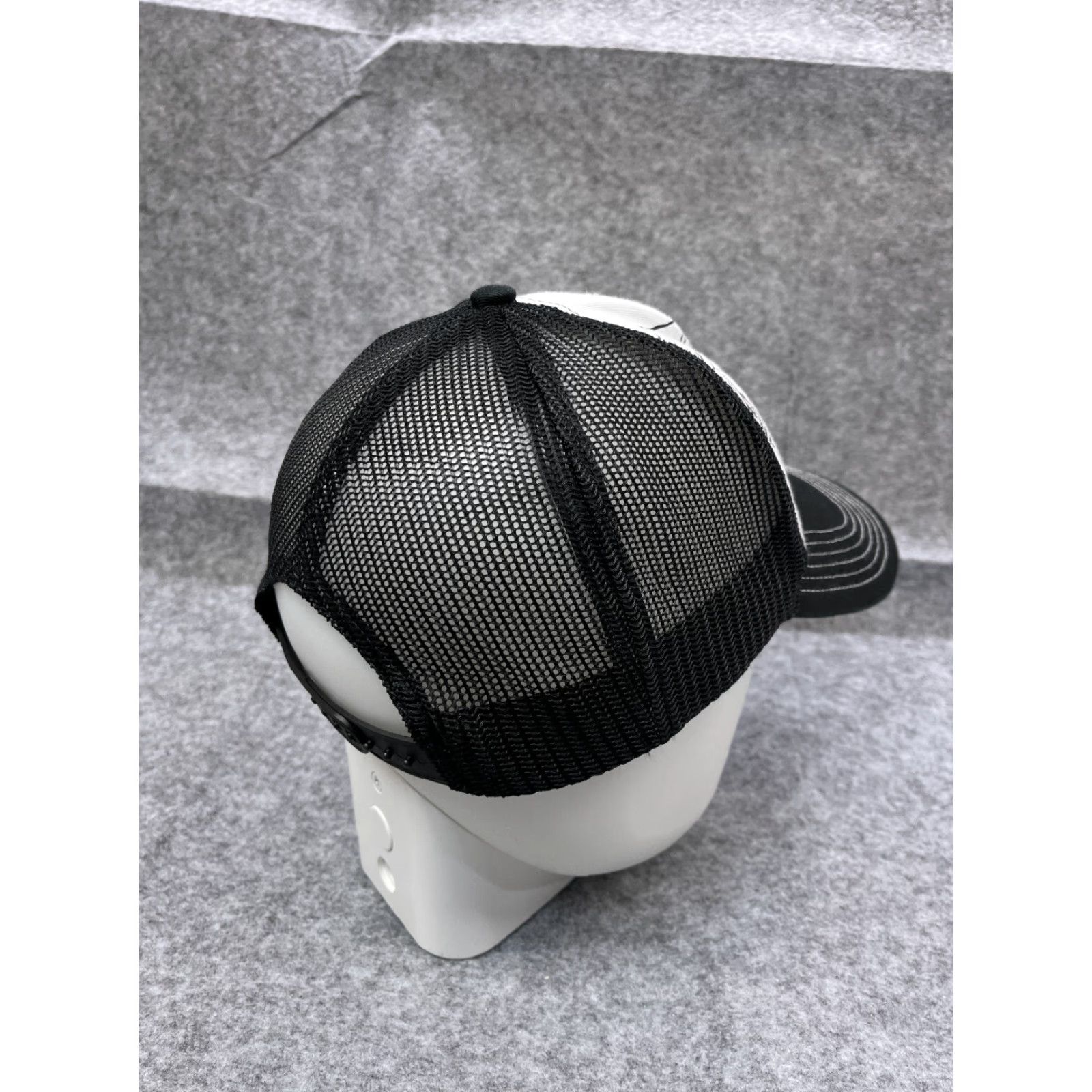 Vintage Vans x Otto Hat Cap Snap Back Adult One Size Black Cotton Polyester Trucker Hat Size ONE SIZE - 7 Thumbnail