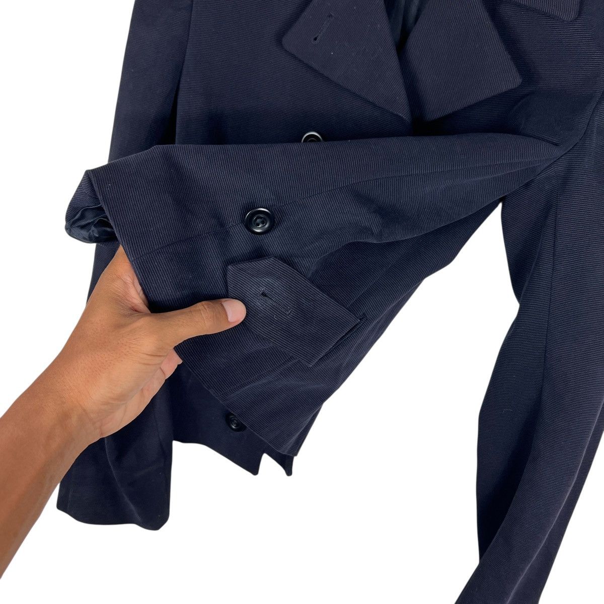 Dries Van Noten 🔥 DRIES VAN NOTEN DOUBLE BREASTED JACKET MADE IN SLOVENIA Size XS / US 0-2 / IT 36-38 - 11 Thumbnail