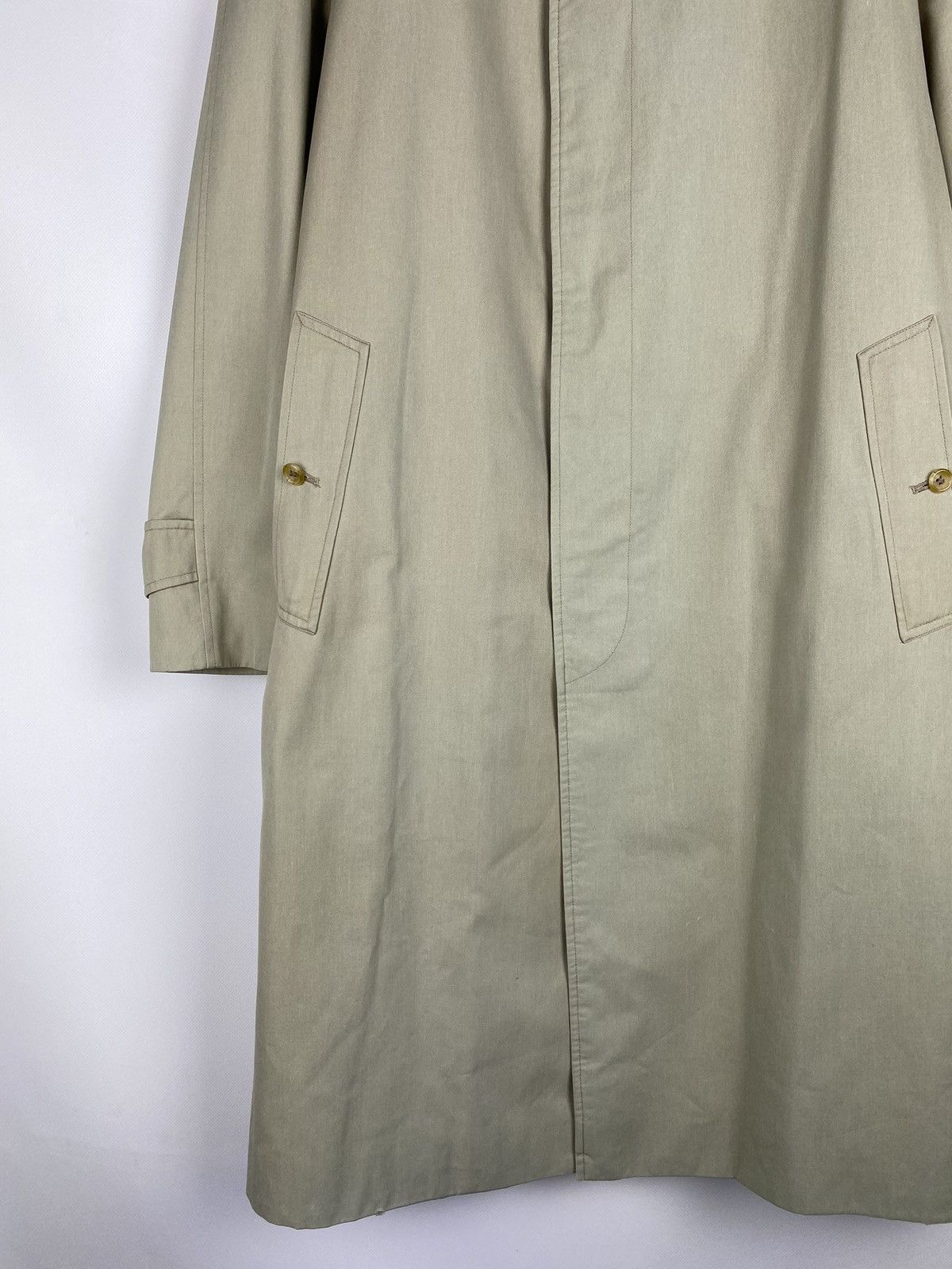 Burberry Burberrys vintage nova check lined men’s trench coat jacket Size US XXL / EU 58 / 5 - 7 Thumbnail