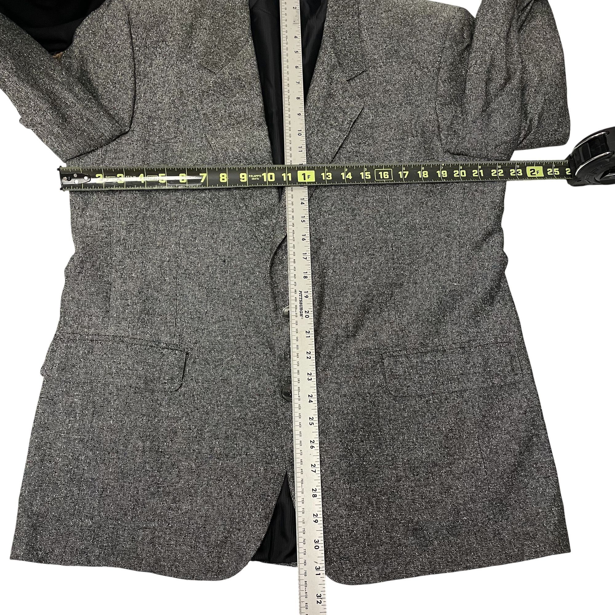 Other Vtg Gray Multicolor Hollywood ATOMIC FLECK Rockabilly Blazer Size 42R - 4 Thumbnail