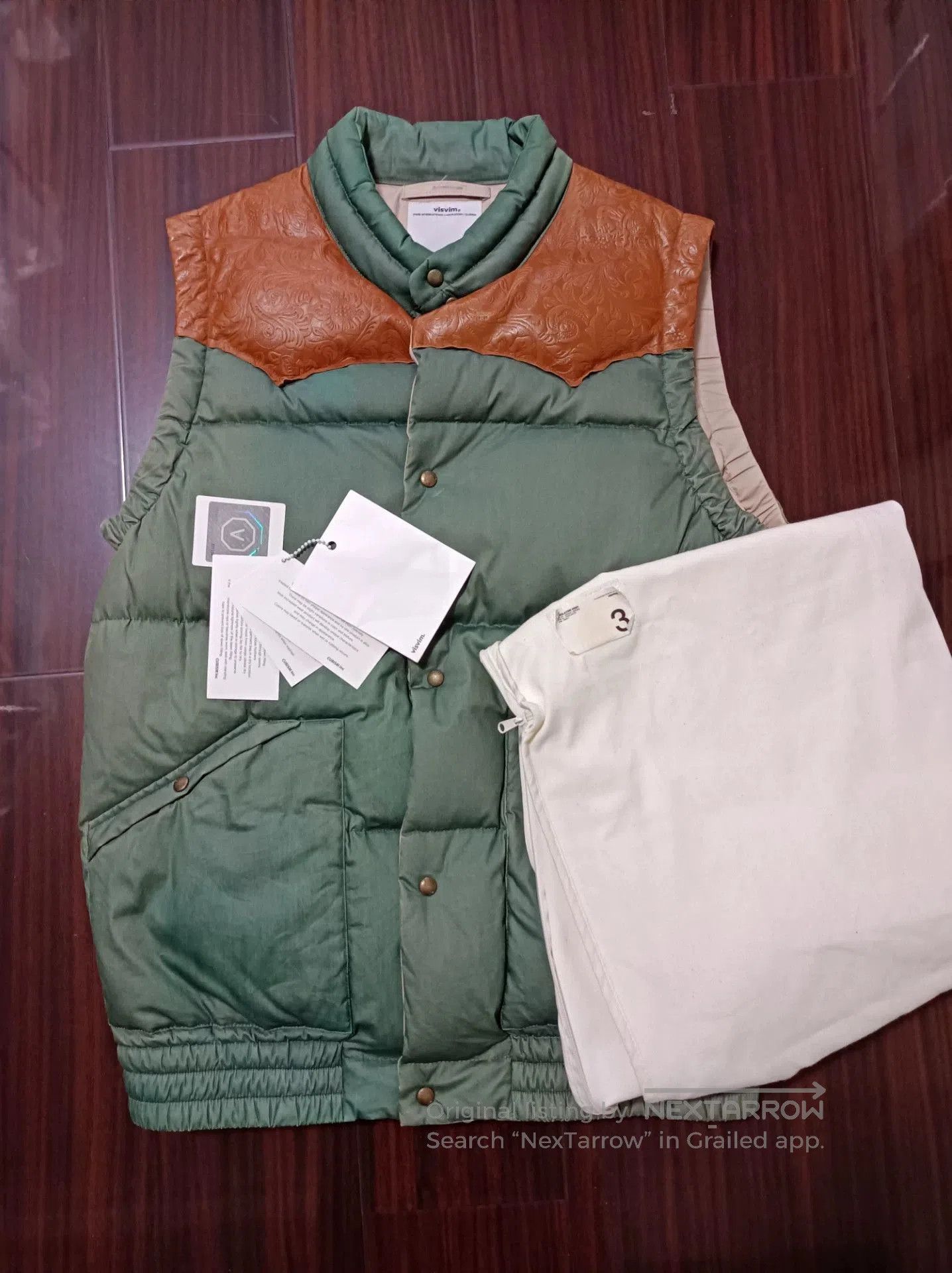 Visvim vsivim Insulator Colorblock Distressed Vest. Size US L / EU 52-54 / 3 - 8 Thumbnail