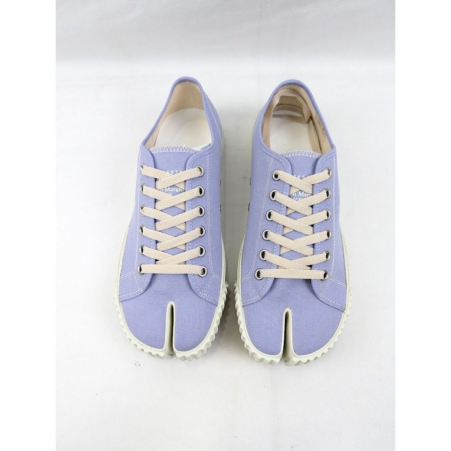 Maison Margiela o1rshd1 Tabi Low-Top Sneakers in Light Purple Size US 10 / EU 43 - 14 Thumbnail