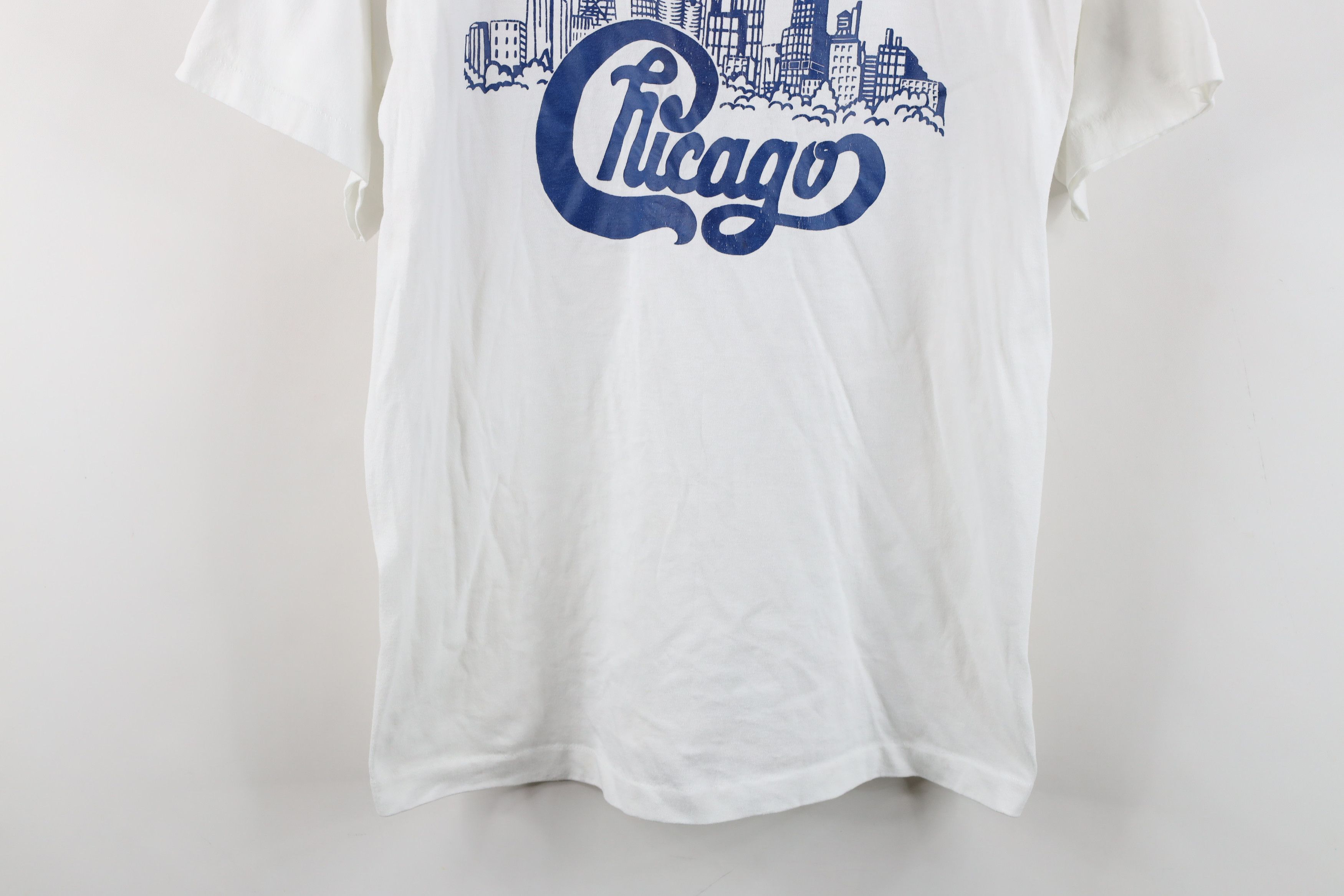 Vintage Vintage 90s Streetwear Spell Out Chicago Band T-Shirt USA Size US M / EU 48-50 / 2 - 3 Thumbnail