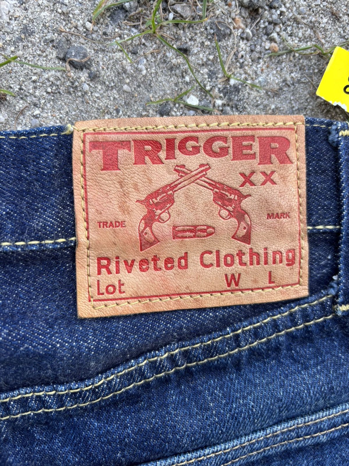 Japanese Brand Trigger Selvedge Jeans Size US 30 / EU 46 - 6 Thumbnail