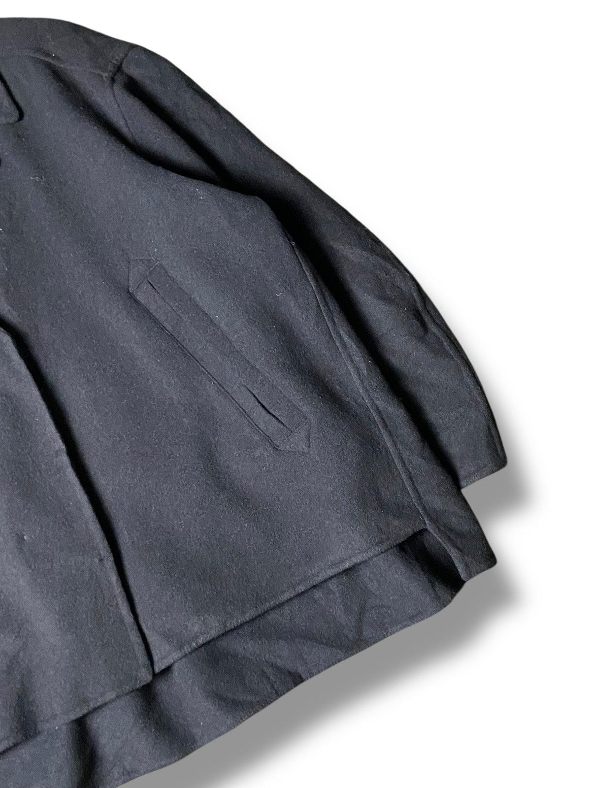 Jil Sander × Uniqlo Uniqlo x Jil Sander Wool Dark Gray Double Face Jacket (156) Size US XL / EU 56 / 4 - 4 Thumbnail