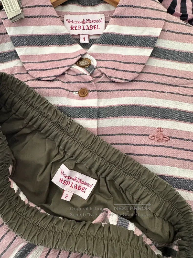 Vivienne Westwood Vivienne Westwood Set Shirt + Asymmetric Skirt Size M / US 6-8 / IT 42-44 - 1 Thumbnail