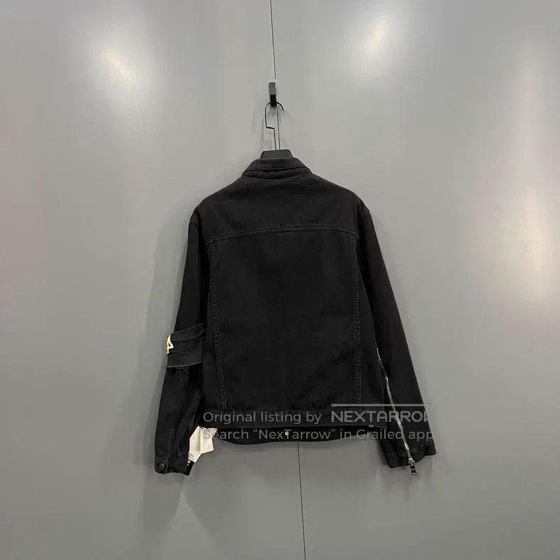 424 424 Black Denim Jacket Size US XL / EU 56 / 4 - 3 Thumbnail