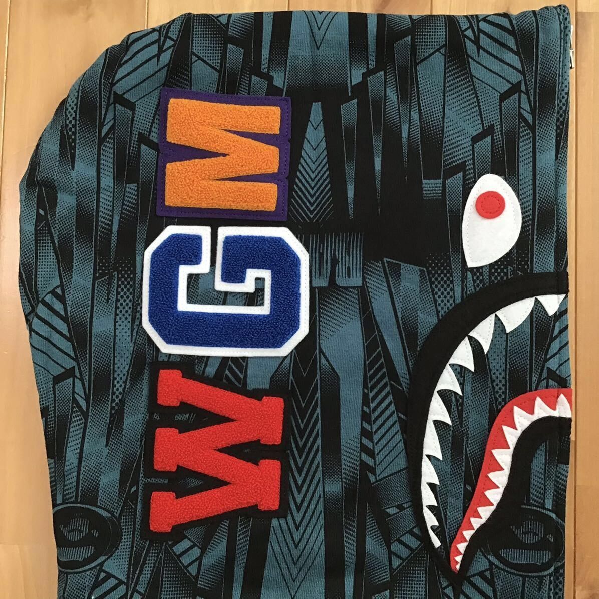 Bape BAPE SPEED RACER SHARK FULL ZIP HOODIE a bathing ape Size US XXL / EU 58 / 5 - 4 Thumbnail