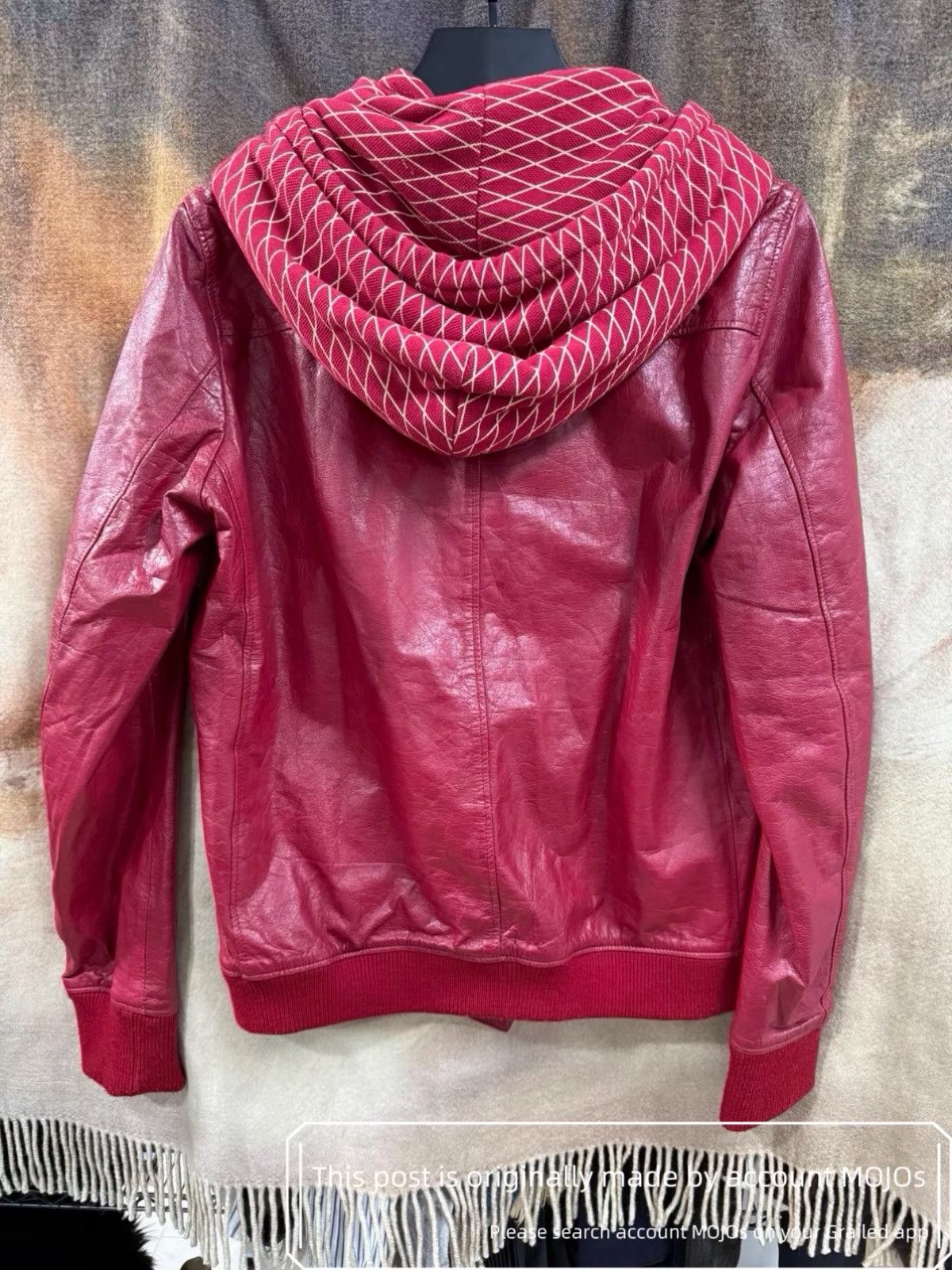 Undercover Sz 4 Undercover 08SS For Rebels Res Hoodie Leather Jacket Size US XL / EU 56 / 4 - 8 Thumbnail