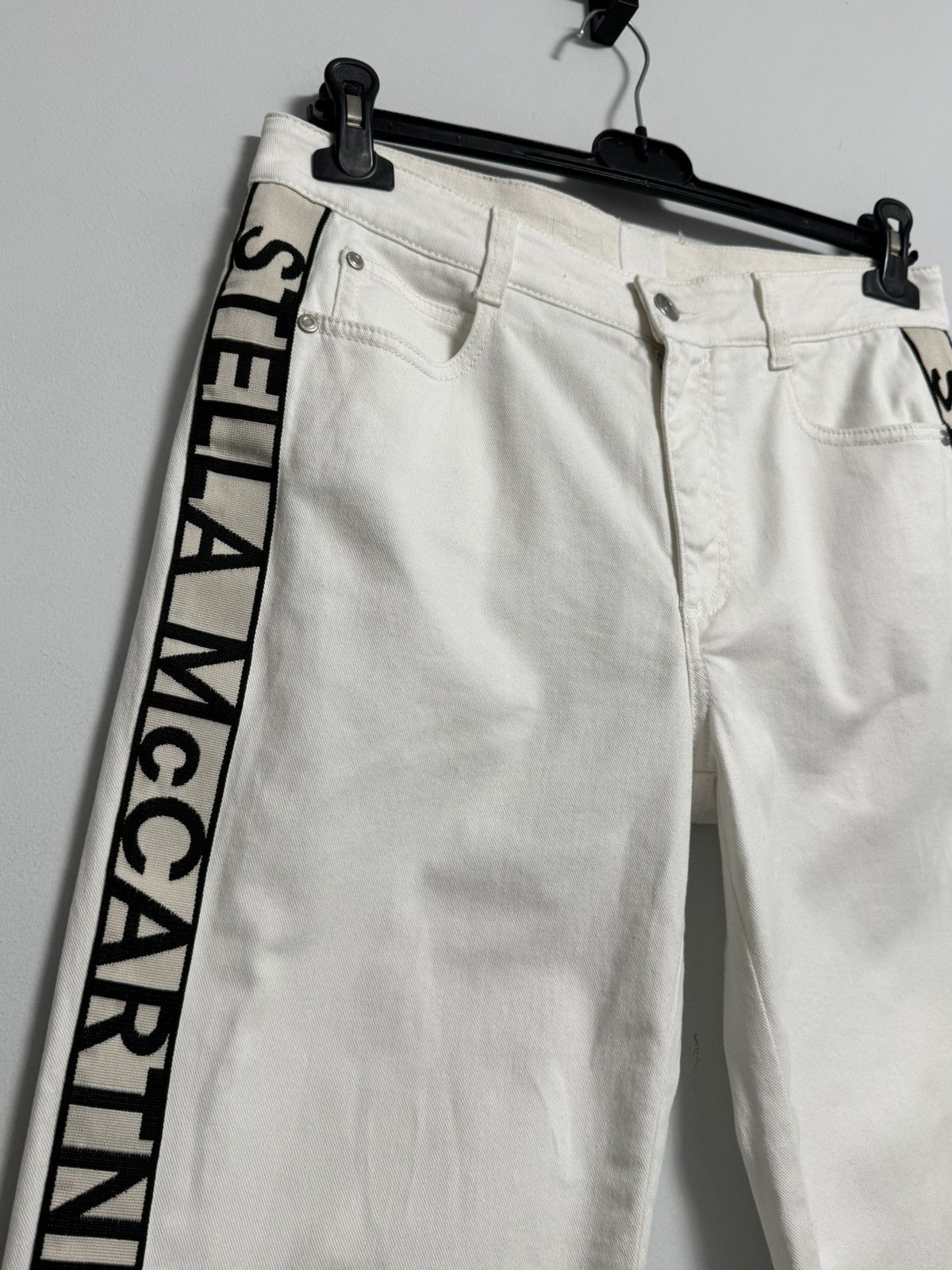 Stella McCartney Stella McCartney Mid-Rise Straight Leg Jeans Size 29 Size 29" - 6 Thumbnail