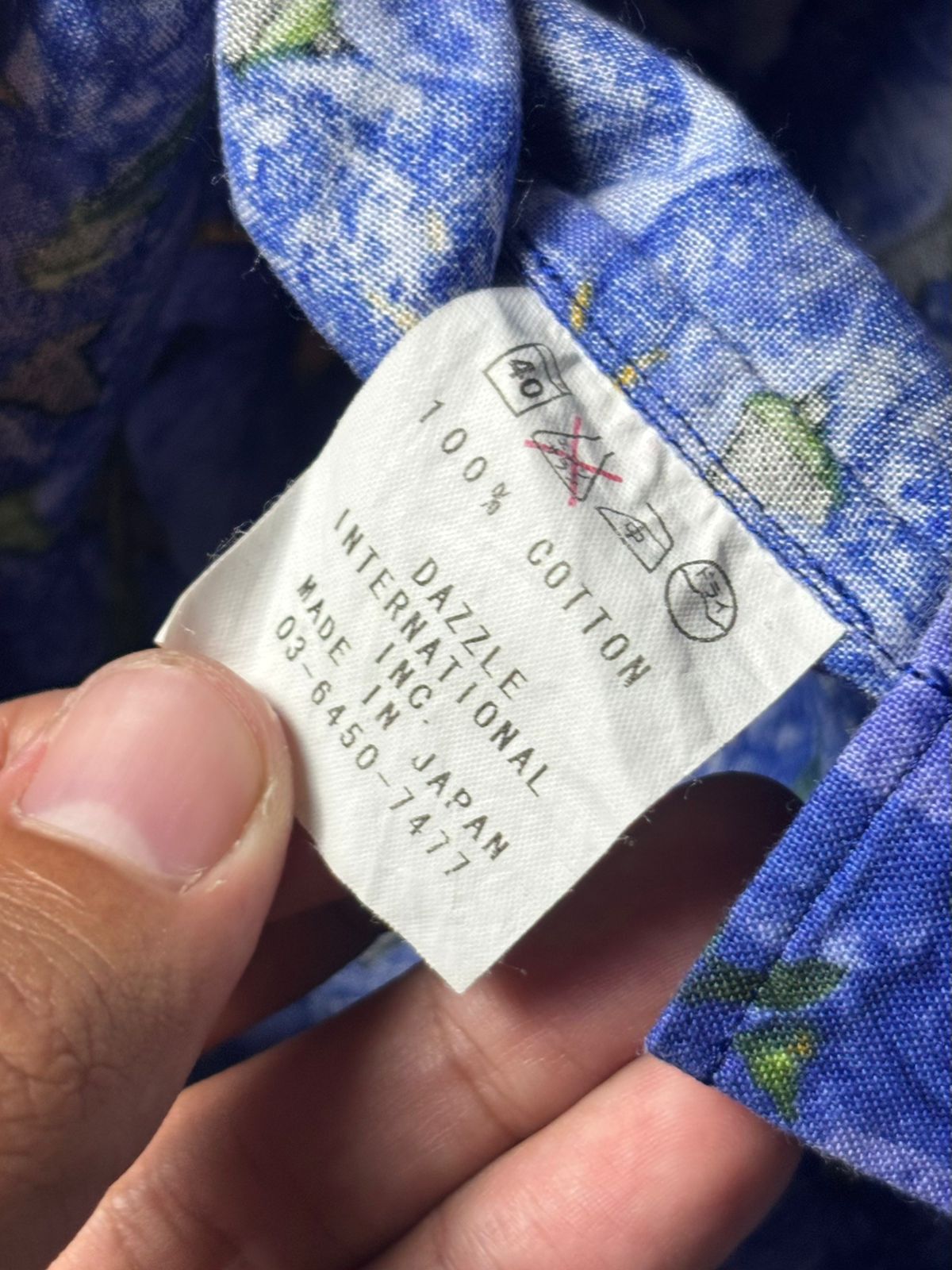 Dry Bones 2000s Dry Bones Japan Single Needle Floral Shirt Size US S / EU 44-46 / 1 - 6 Thumbnail