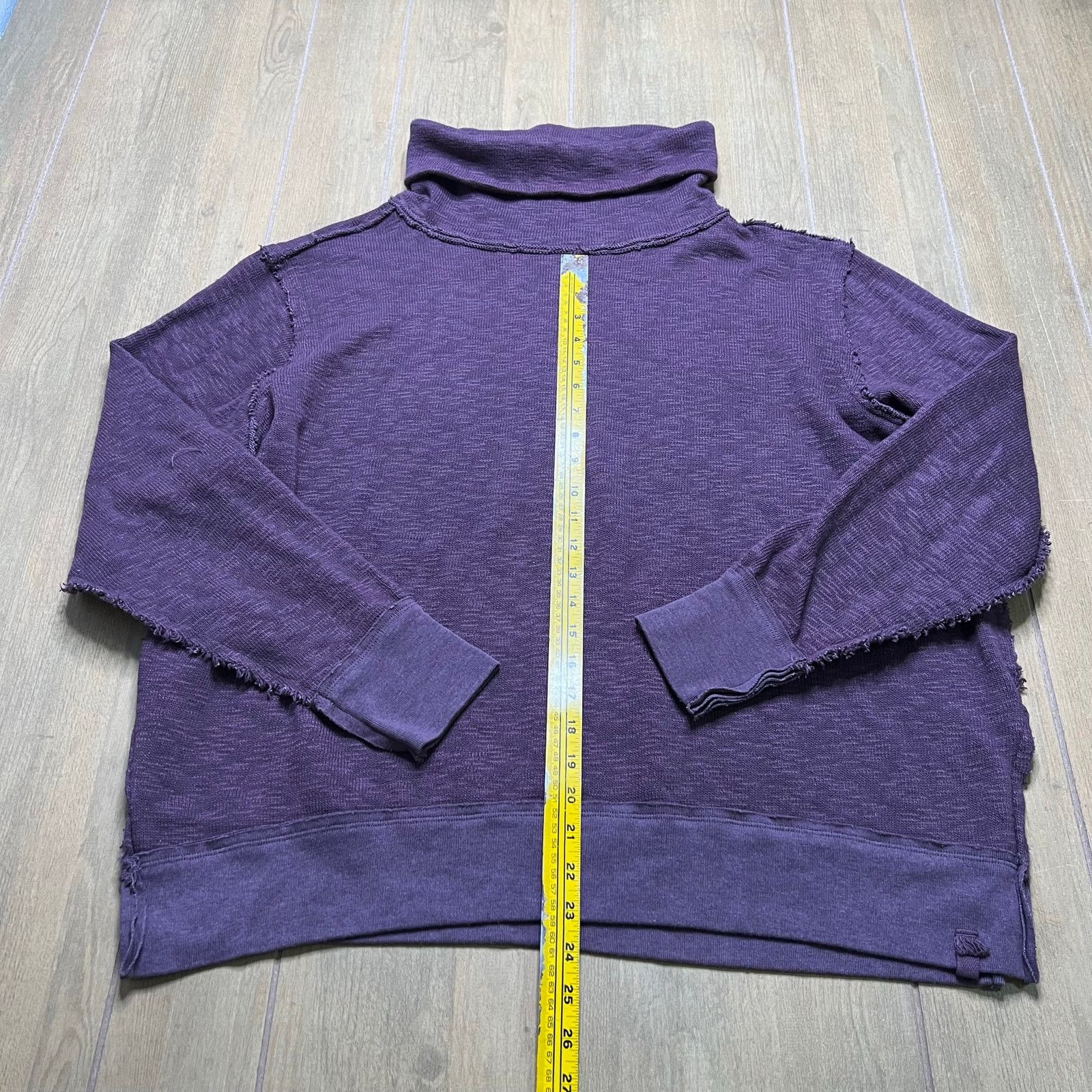 Vintage Free People We The Free Cowl Neck Purple Mauve Oversized M Size M / US 6-8 / IT 42-44 - 7 Thumbnail