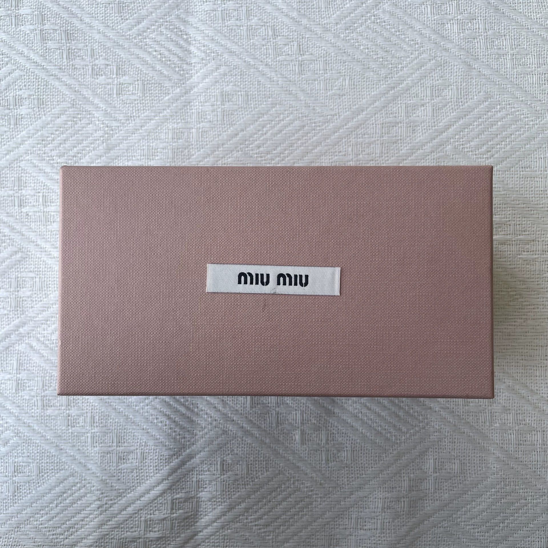 Miu Miu MIU MIU Women's Black Oval Sunglasses 99 New Size ONE SIZE - 9 Thumbnail