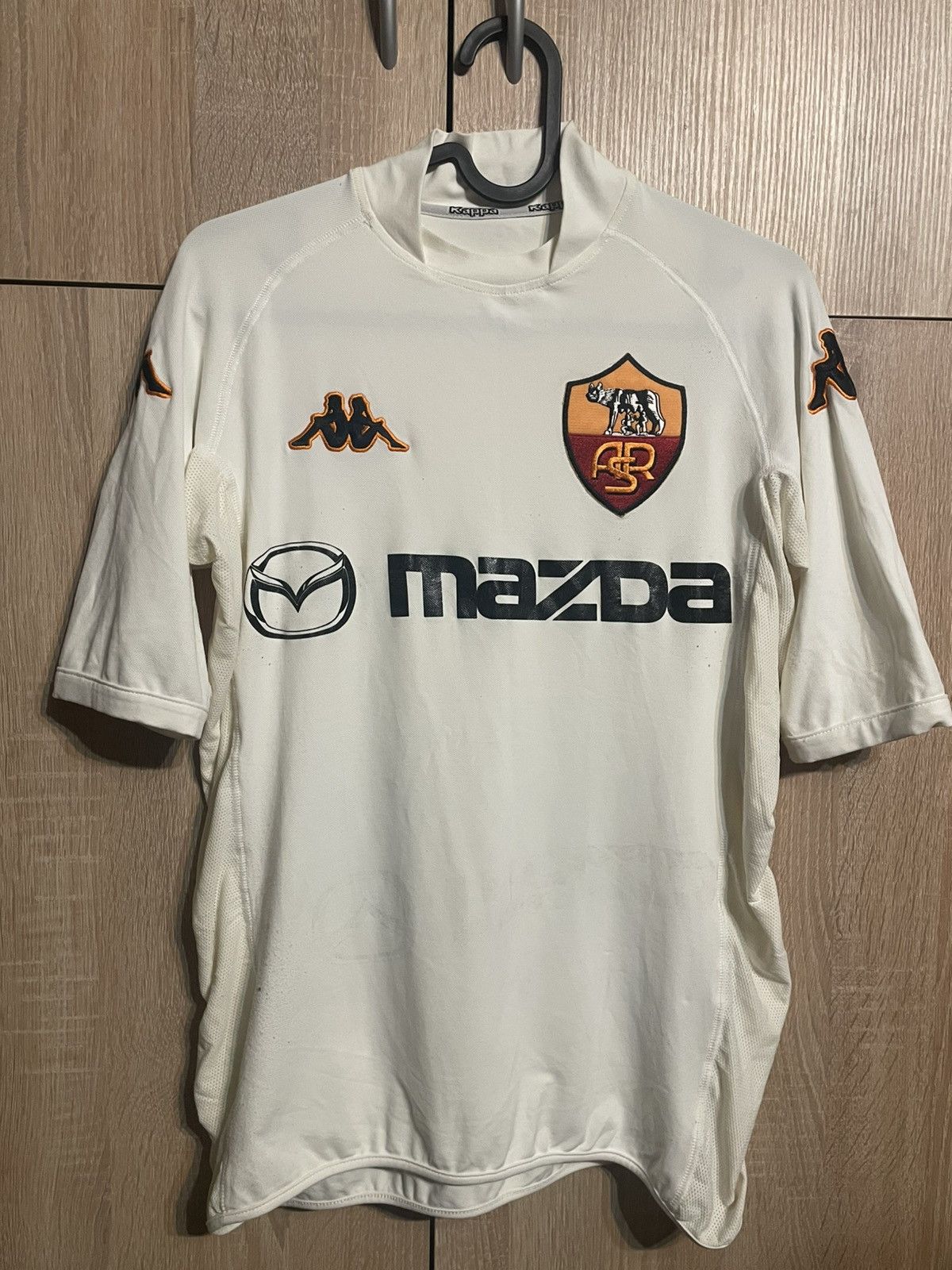 Kappa 2002/03 AS Roma Kappa vintage football soccer jersey Size US S / EU 44-46 / 1 - 1 Thumbnail