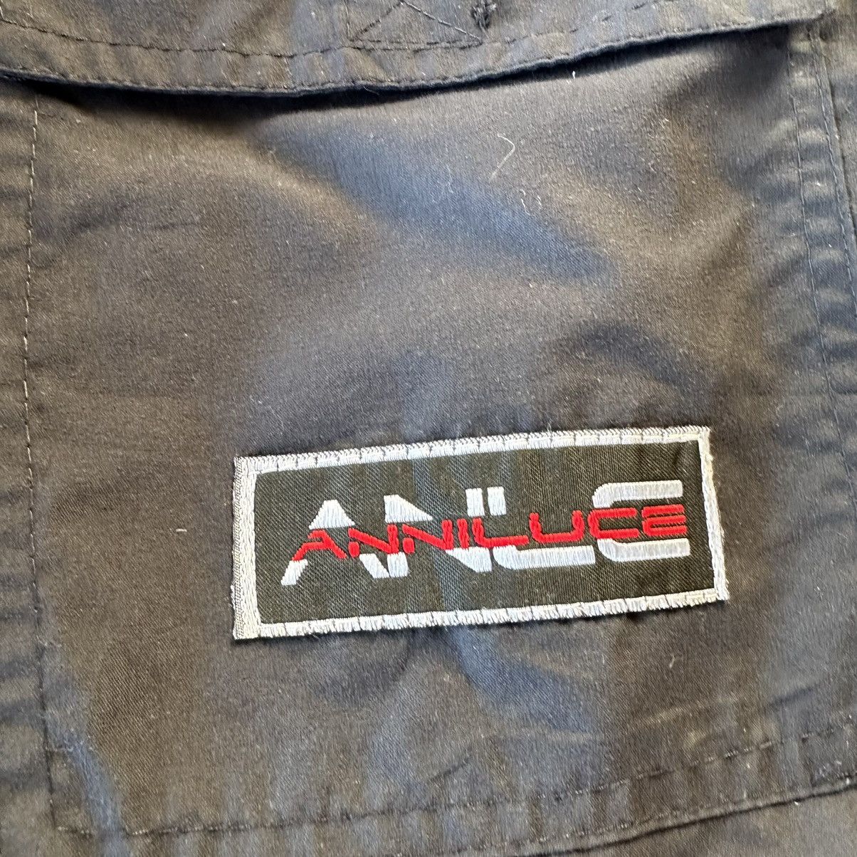 Vintage Vintage Anniluce Italy Hip Hop Baggy Nylon Pant D561 Size US 29 - 6 Thumbnail