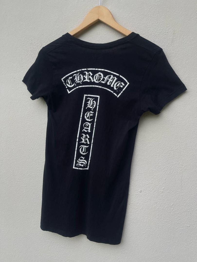 Chrome Hearts Chrome Hearts T-Bar Scroll Star Logo Tee Size US XS / EU 42 / 0 - 9 Thumbnail