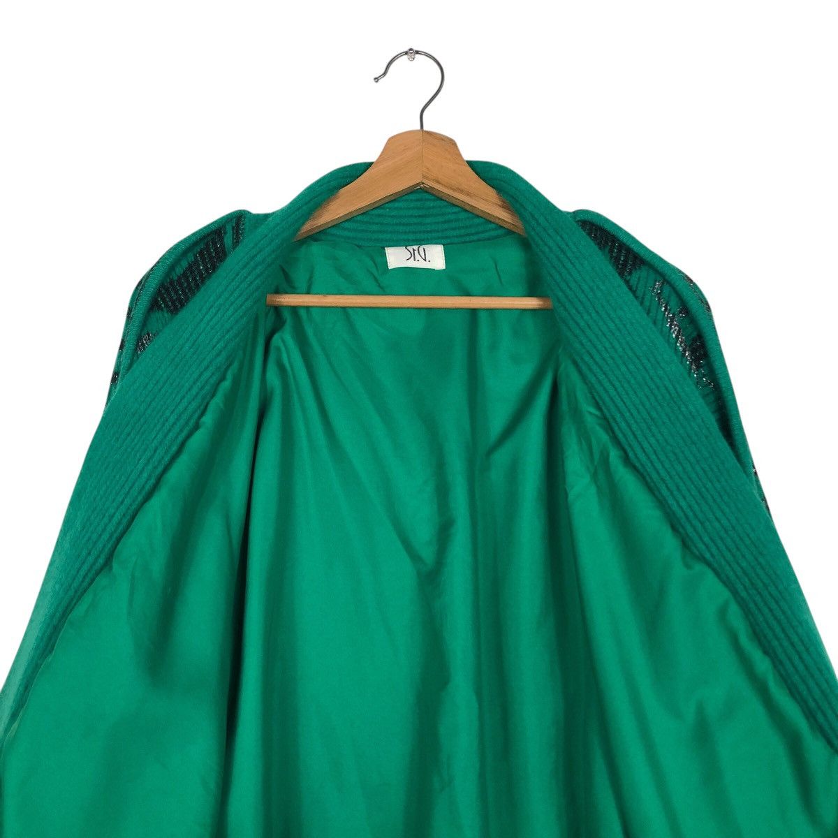 Japanese Brand 📌Vintage Bomber Jacket Design Cardigan Stg Issey Miyake Size US M / EU 48-50 / 2 - 15 Thumbnail