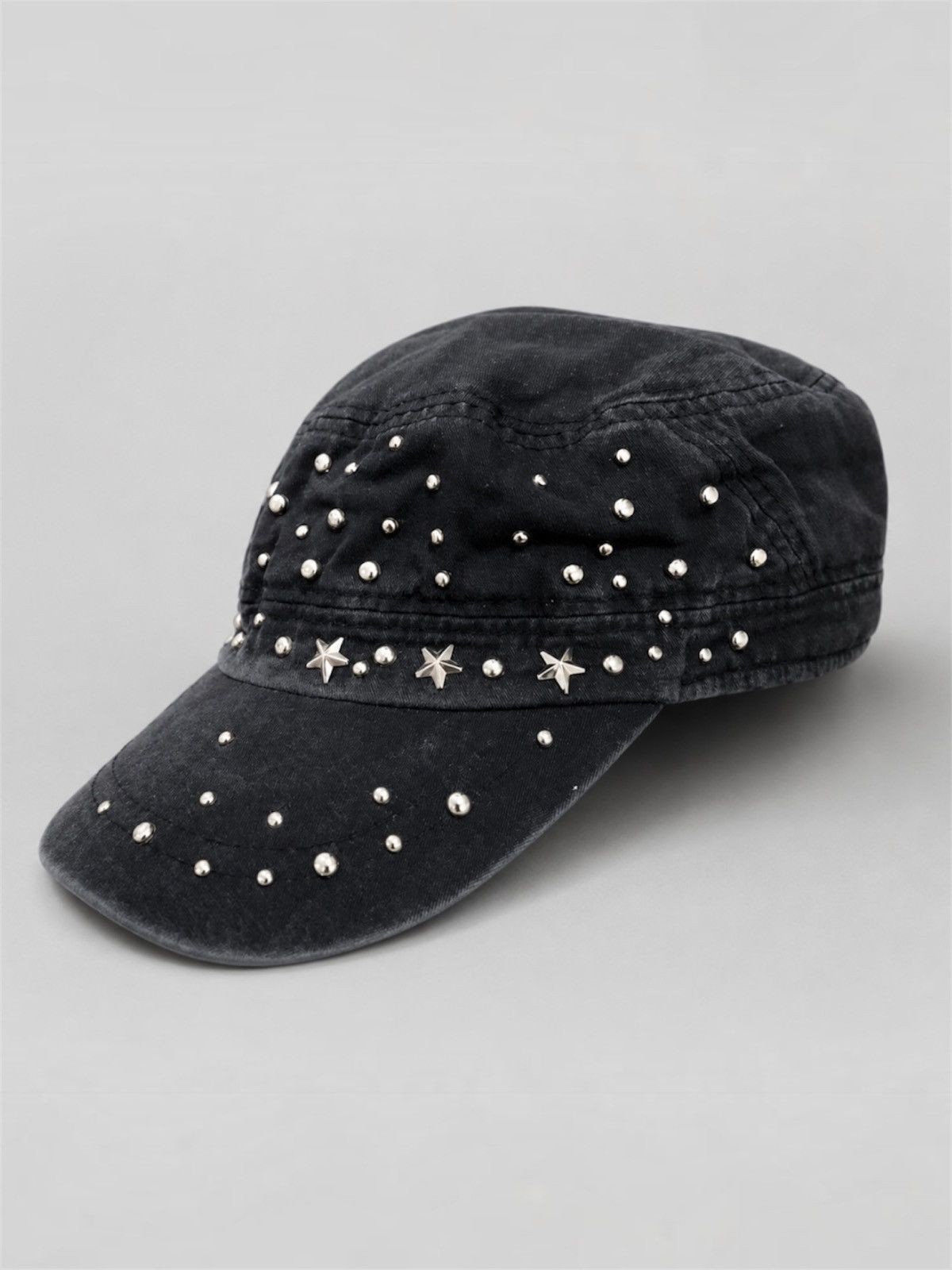 Japanese Brand Catch Catch Studded Commando Hat Punk Rock Vtg Stylish Size ONE SIZE - 1 Thumbnail