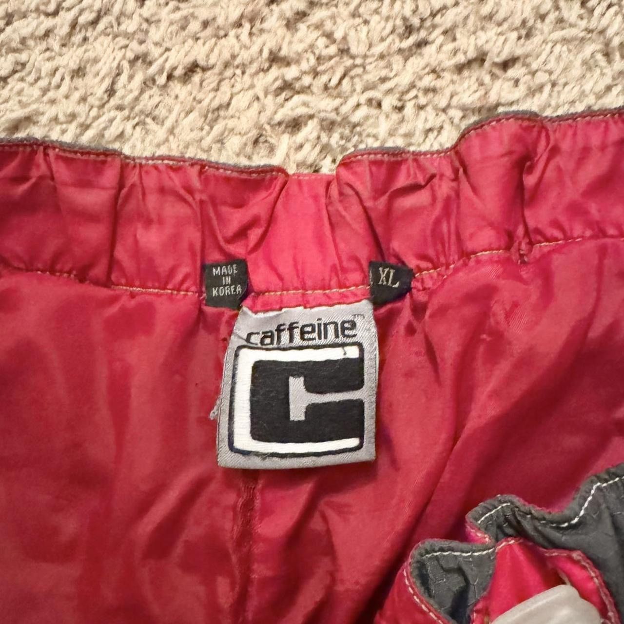Vintage Vintage Caffeine Grey Nylon Cyber Rave Baggy Parachute Pants Size US 34 / EU 50 - 8 Thumbnail