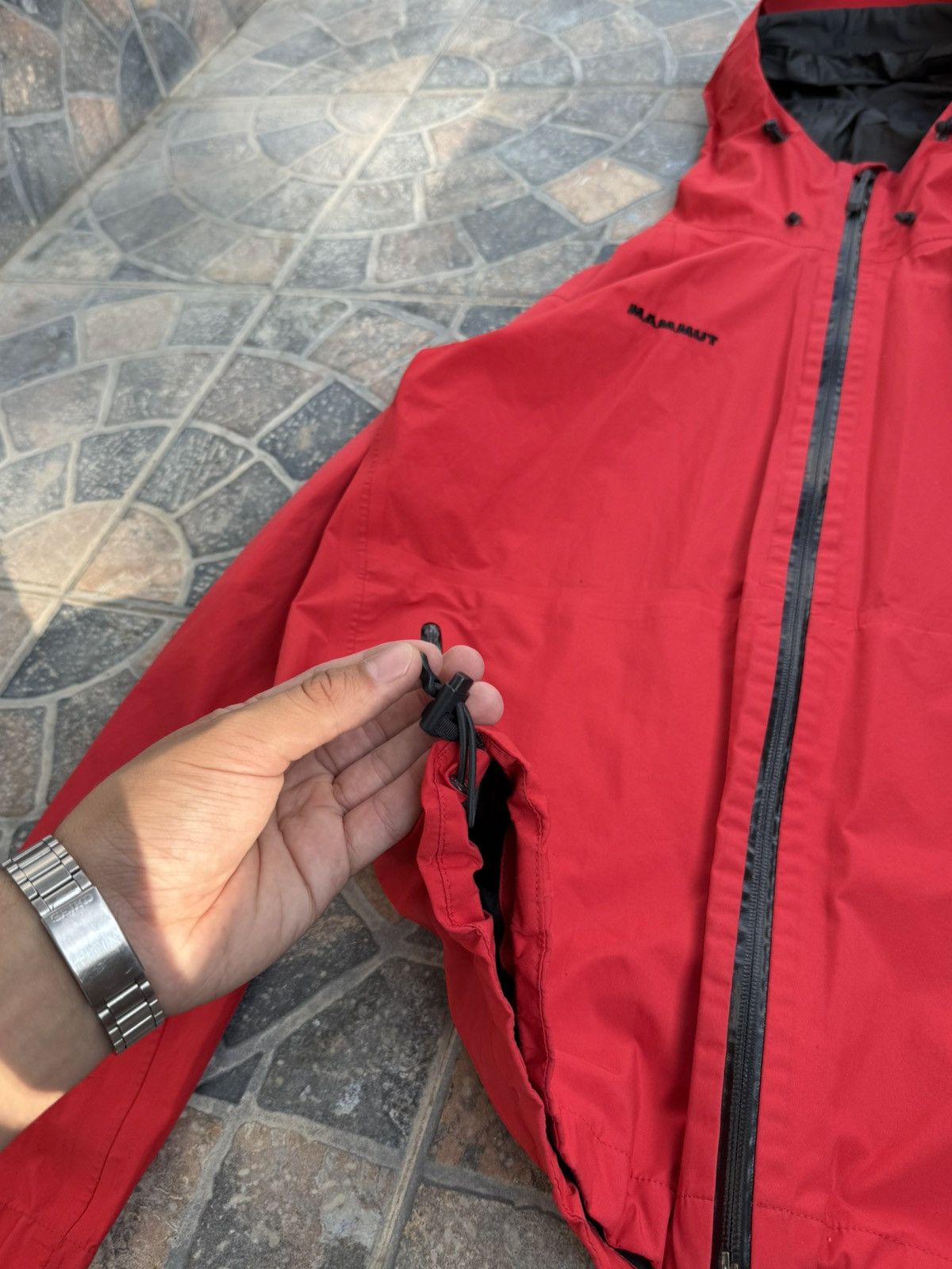 Mammut Vintage Mammut Gore Tex Red Jacket 🏔️ Size US M / EU 48-50 / 2 - 7 Thumbnail