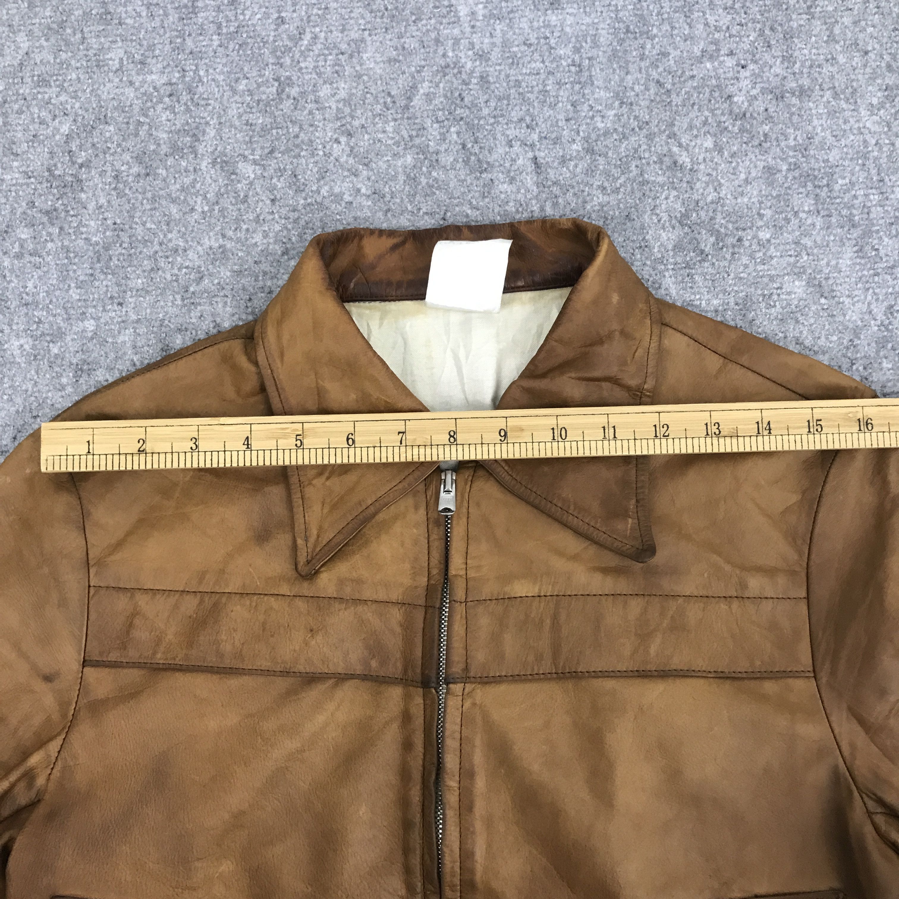 Japanese Brand Japan Liquid leather Bomber jacket Size US M / EU 48-50 / 2 - 5 Thumbnail