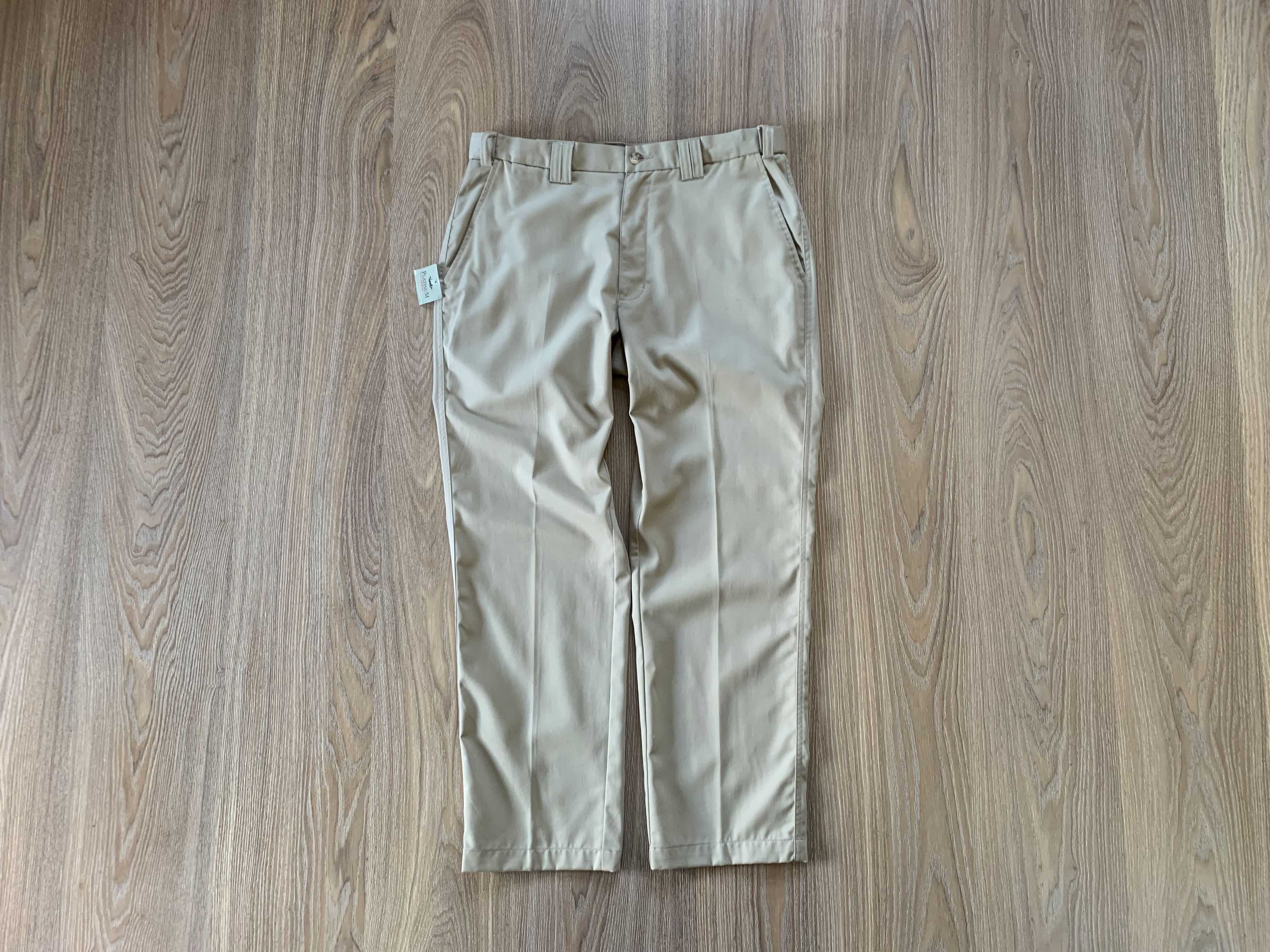 Designer Bulldog Platinum Beige Chino Pants Size US 36 / EU 52 - 1 Thumbnail