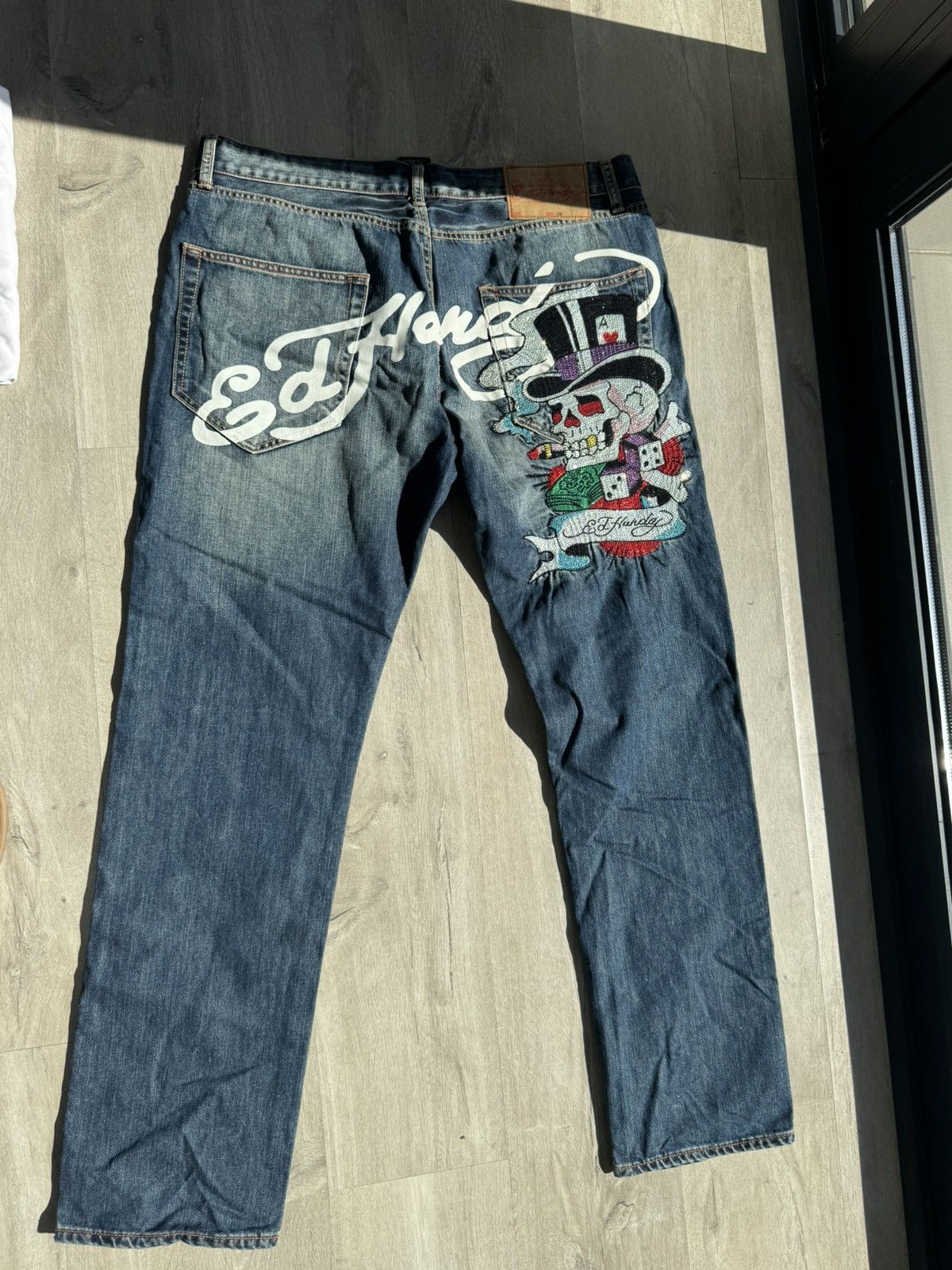 Ed Hardy ed hardy straight jeans Size US 38 / EU 54 - 5 Thumbnail